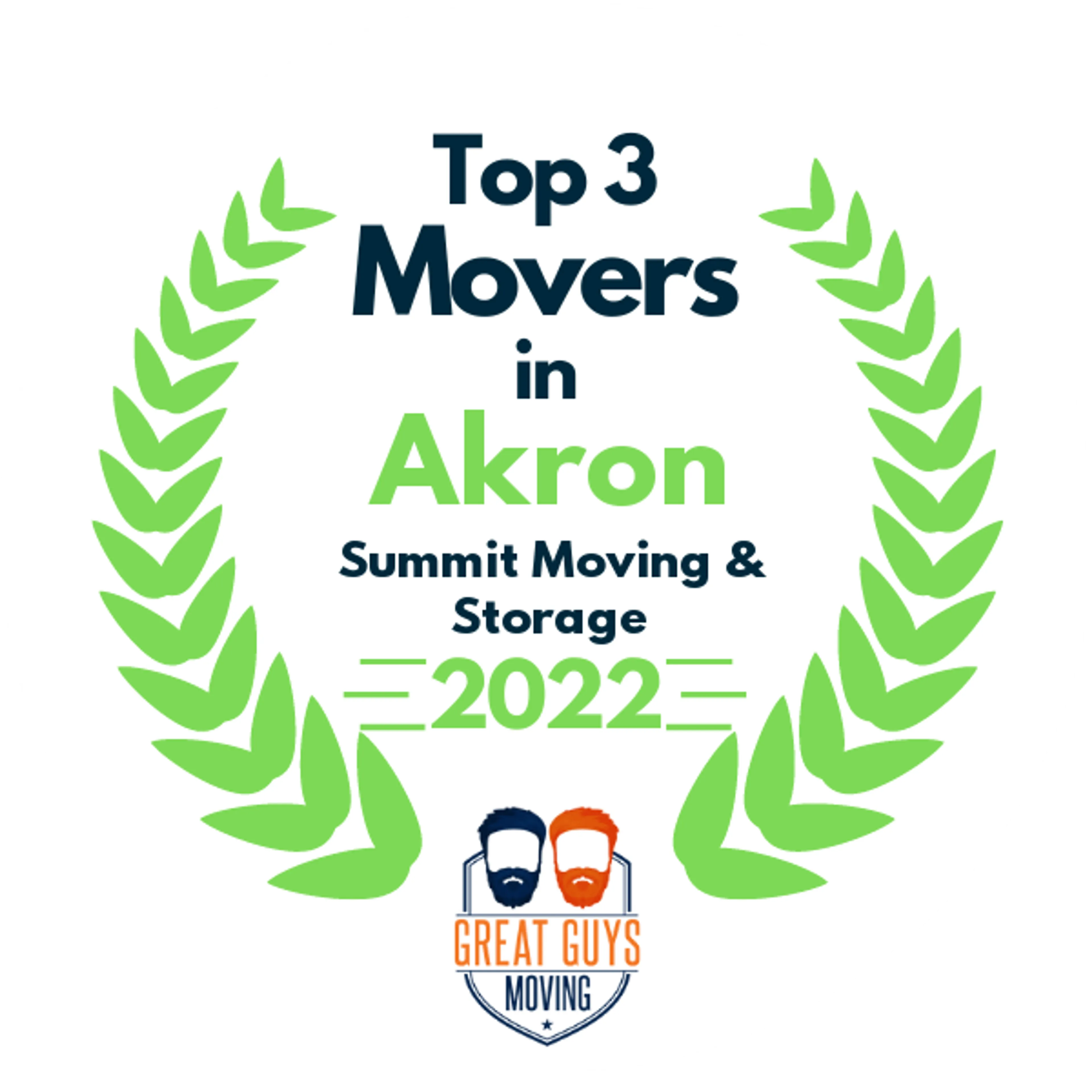 Top 3 Movers in Cleveland, OH 2022 award