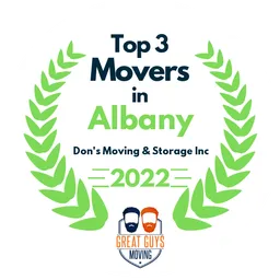 top 3 ranked movers in albany 2022 dons moving storage inc image