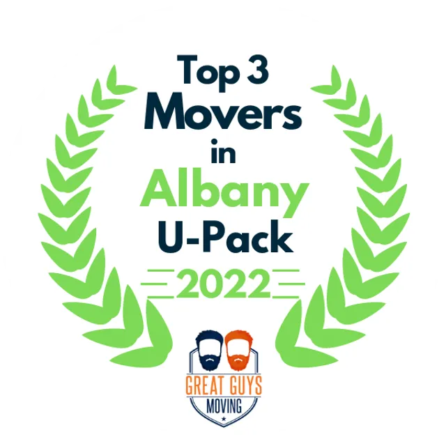 Top 3 Movers in Albany, NY 2022 award