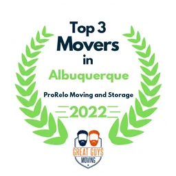 top 3 ranked movers in albuquerque 2022 prorelo moving and storage image