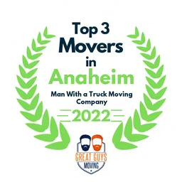 top 3 ranked movers in anaheim 2022 man with a truck moving company image