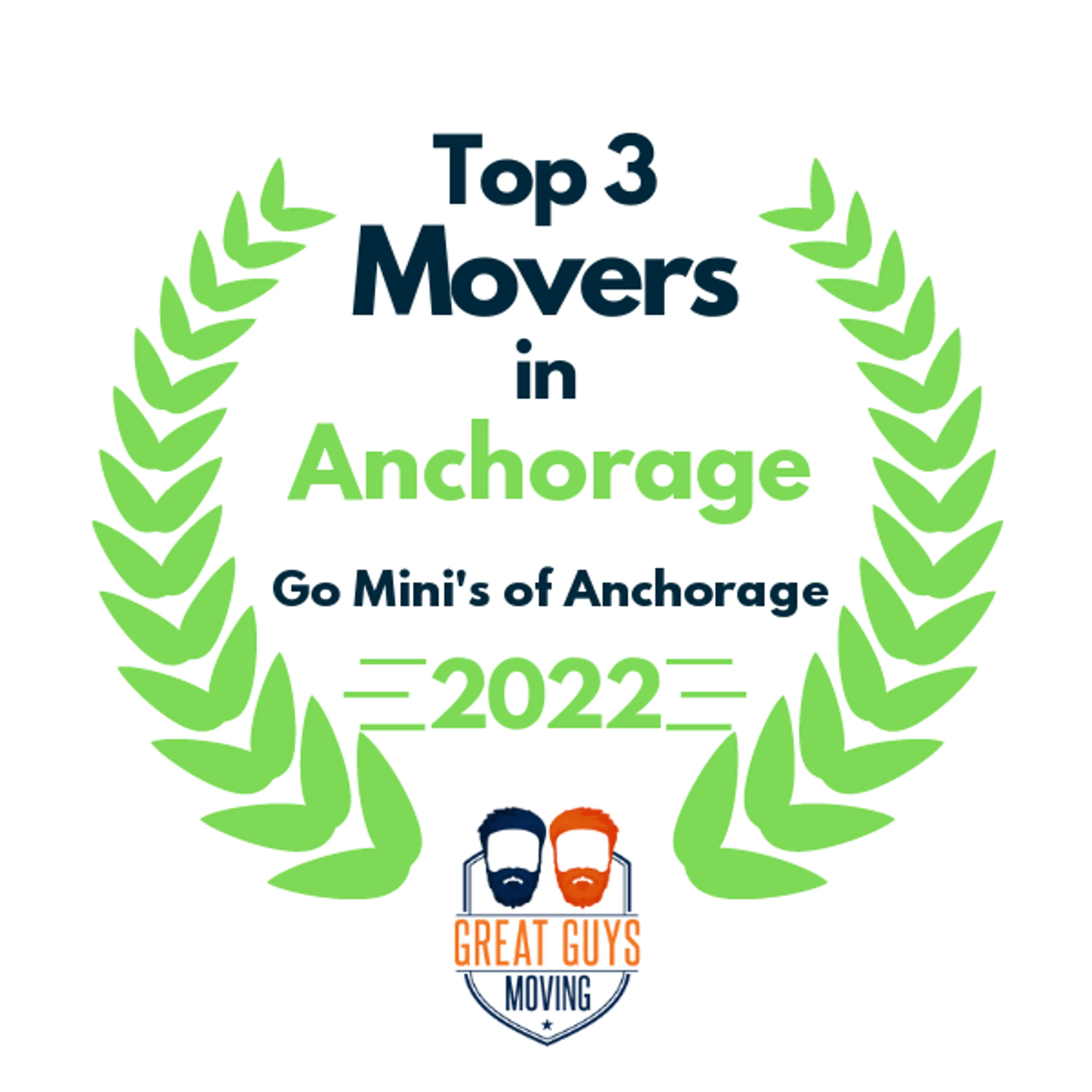 Top 3 Movers in Anchorage, AK 2022 award