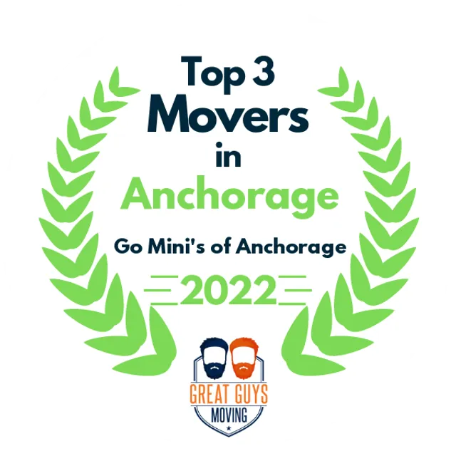 Top 3 Movers in Anchorage, AK 2022 award