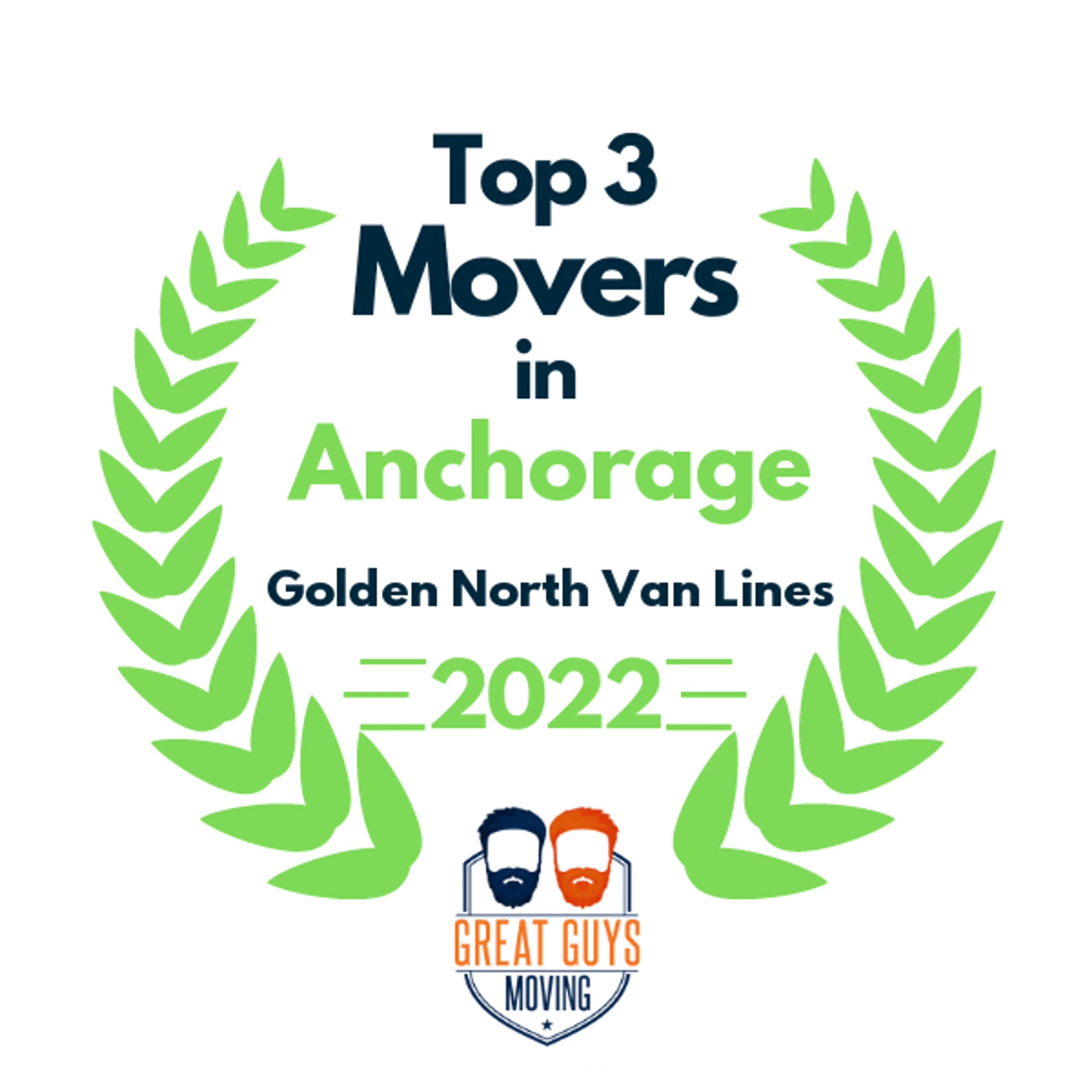 Top 3 Movers in Anchorage, AK 2022 award