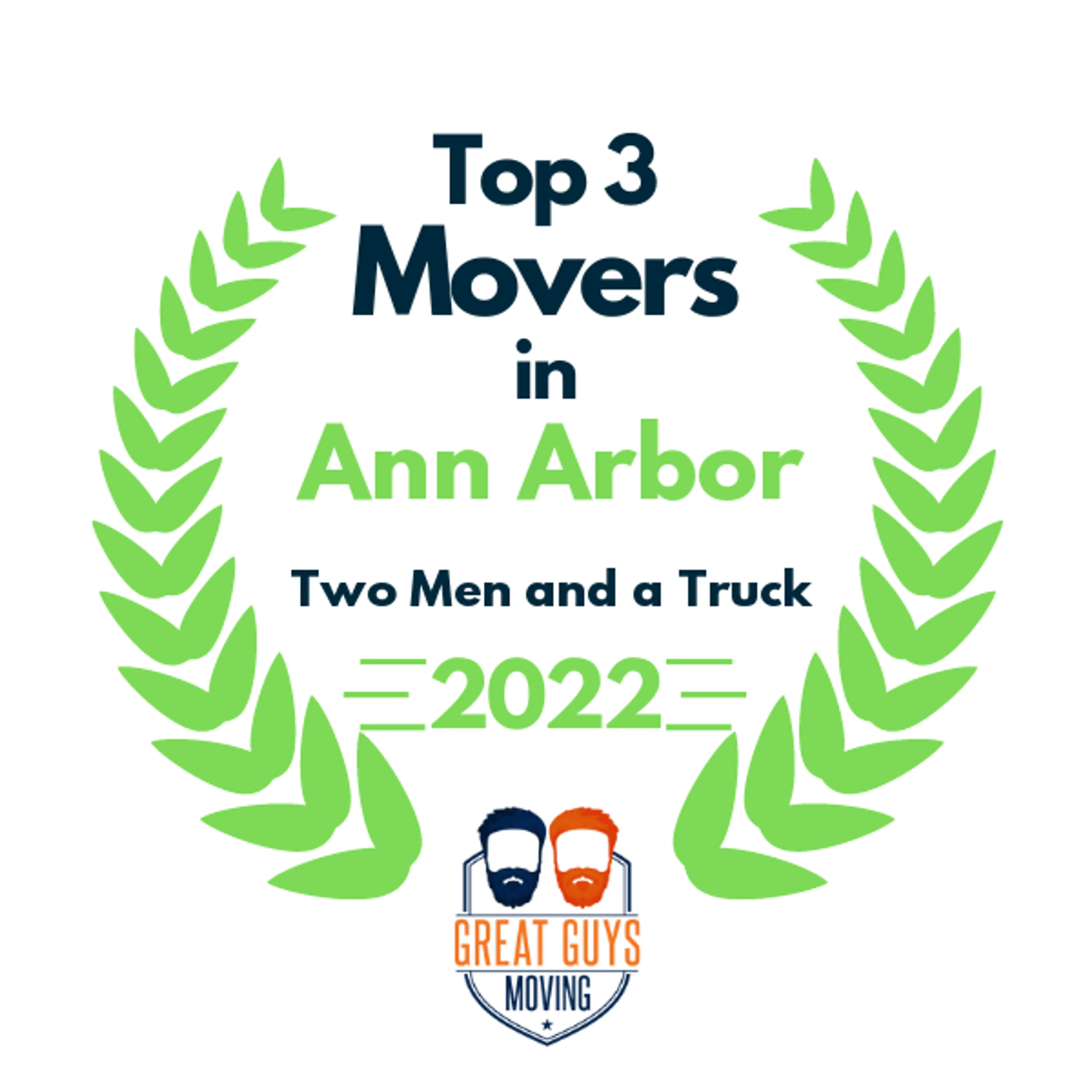Top 3 Movers in Ann Arbor, MI 2022 award