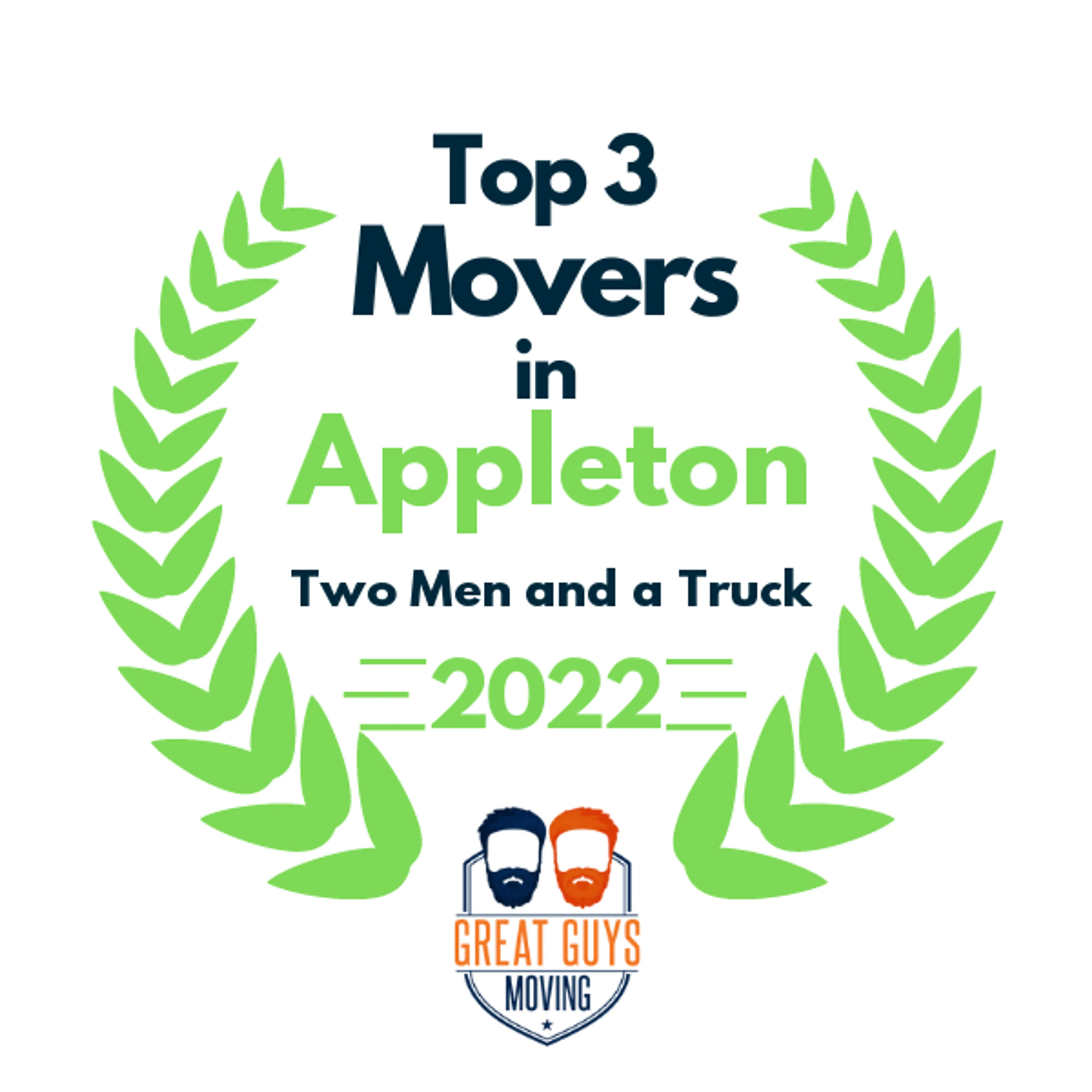 Top 3 Movers in Appleton, WI 2022 award