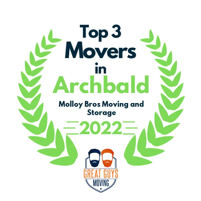 Top 3 Movers in Newark, NJ 2022 award