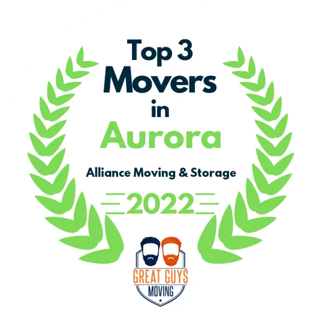 Top 3 Movers in Chicago, IL 2022 award