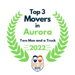 top 3 ranked movers in aurora 2022 two men and a truck image