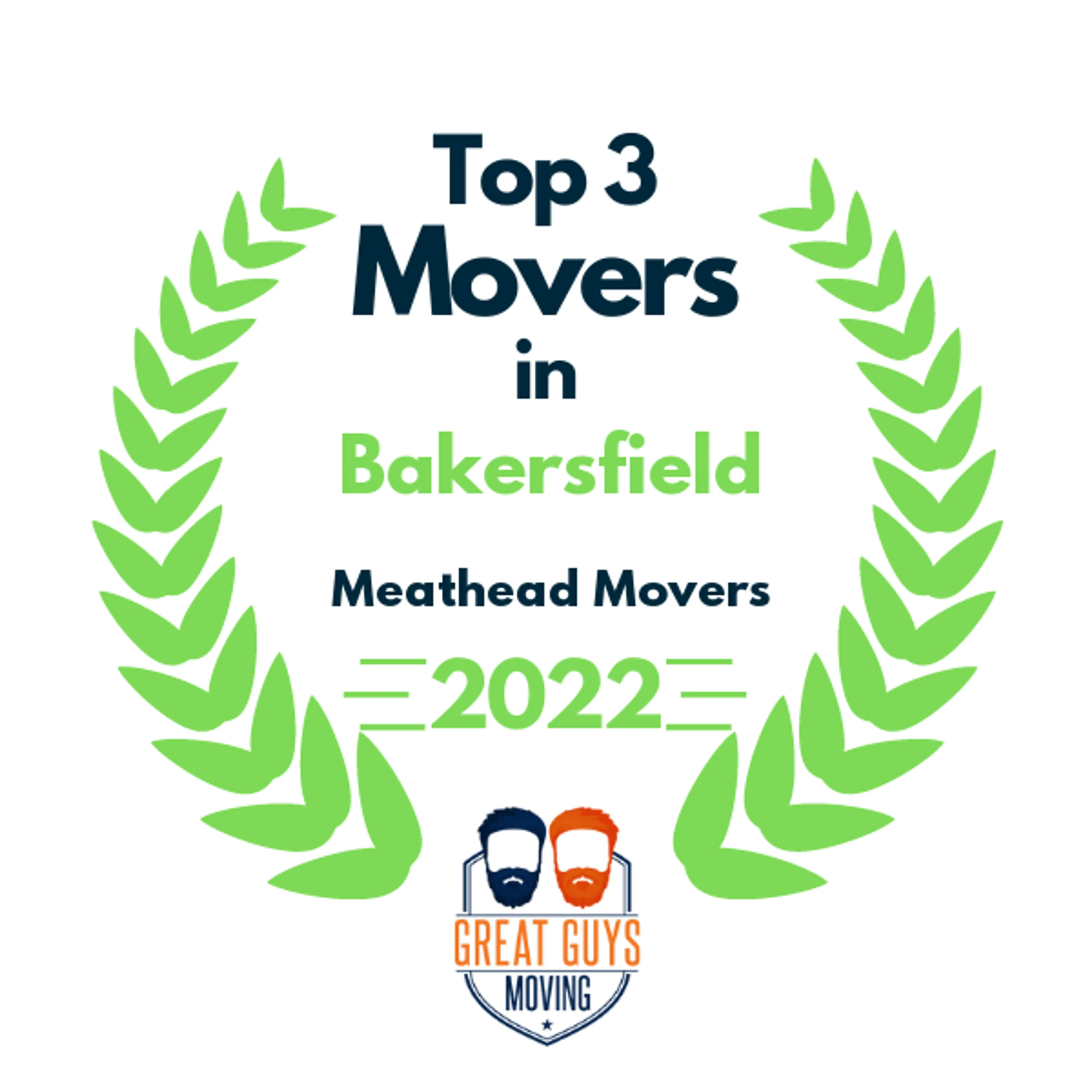 Top 3 Movers in Bakersfield, CA 2022 award