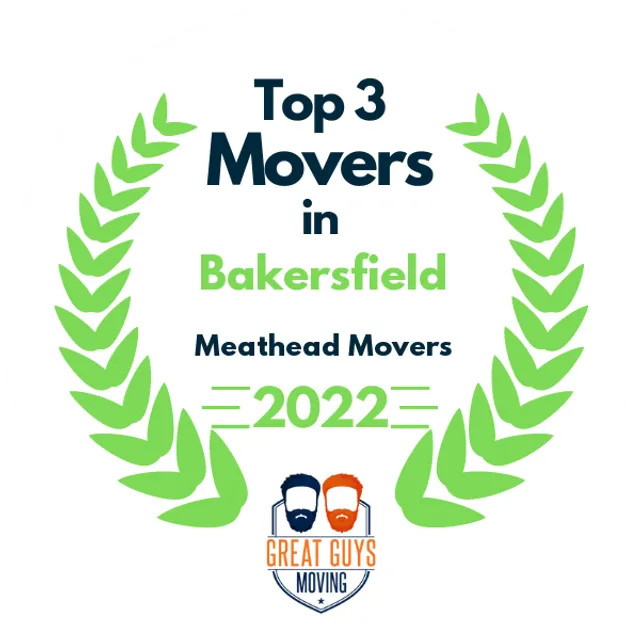 Top 3 Movers in Bakersfield, CA 2022 award