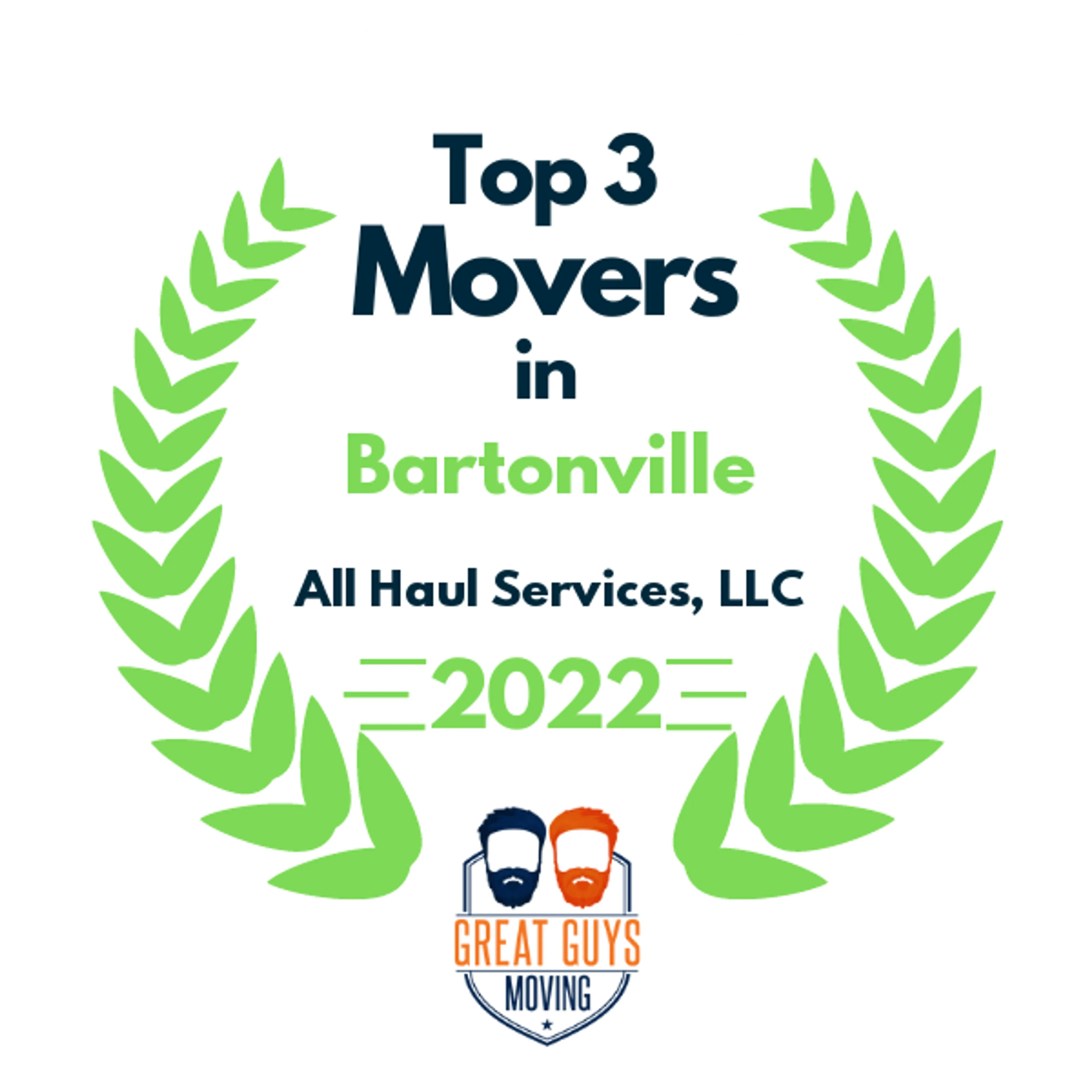 Top 3 Movers in Pekin, IL 2022 award