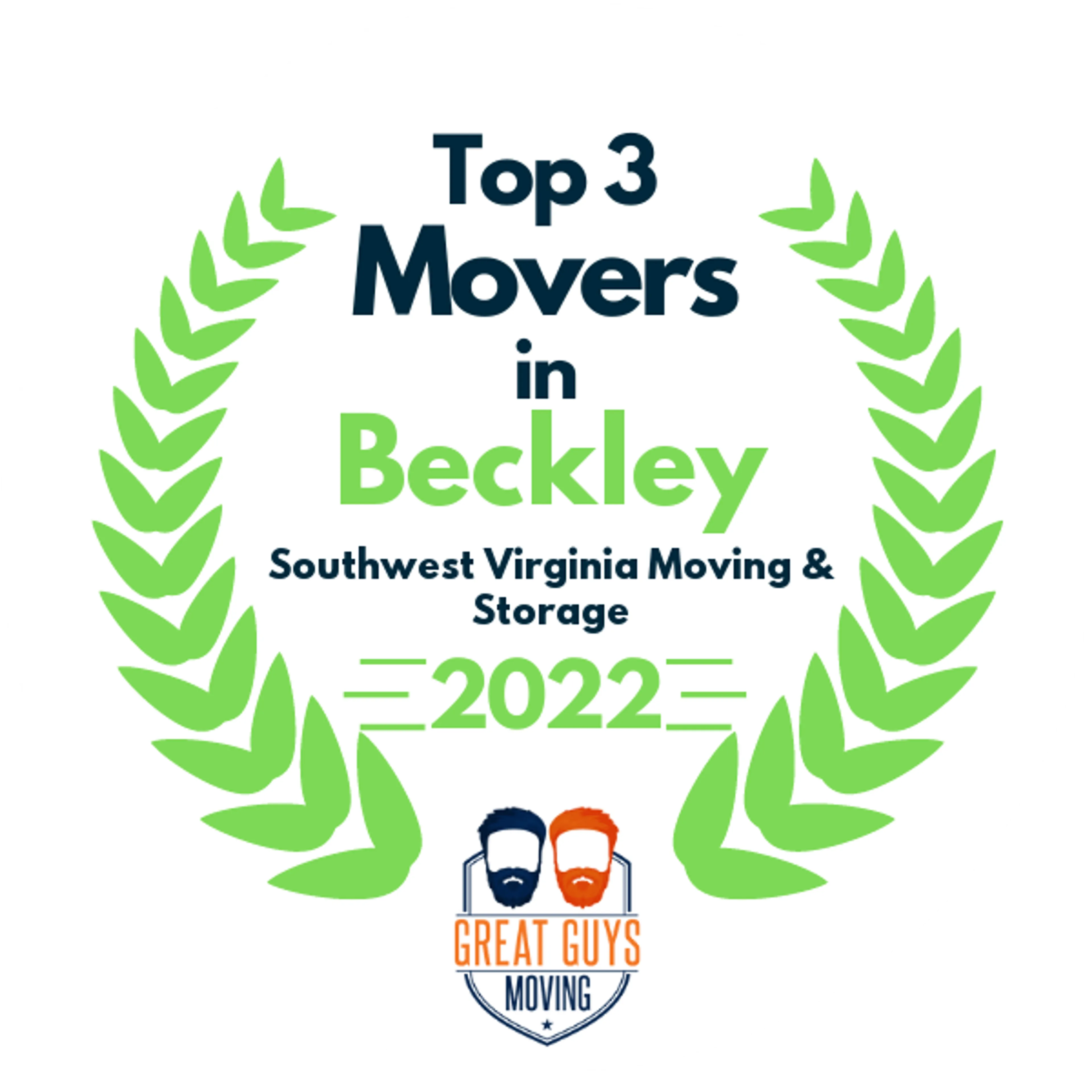 Top 3 Movers in Roanoke, VA 2022 award