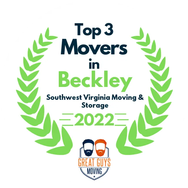 Top 3 Movers in Roanoke, VA 2022 award