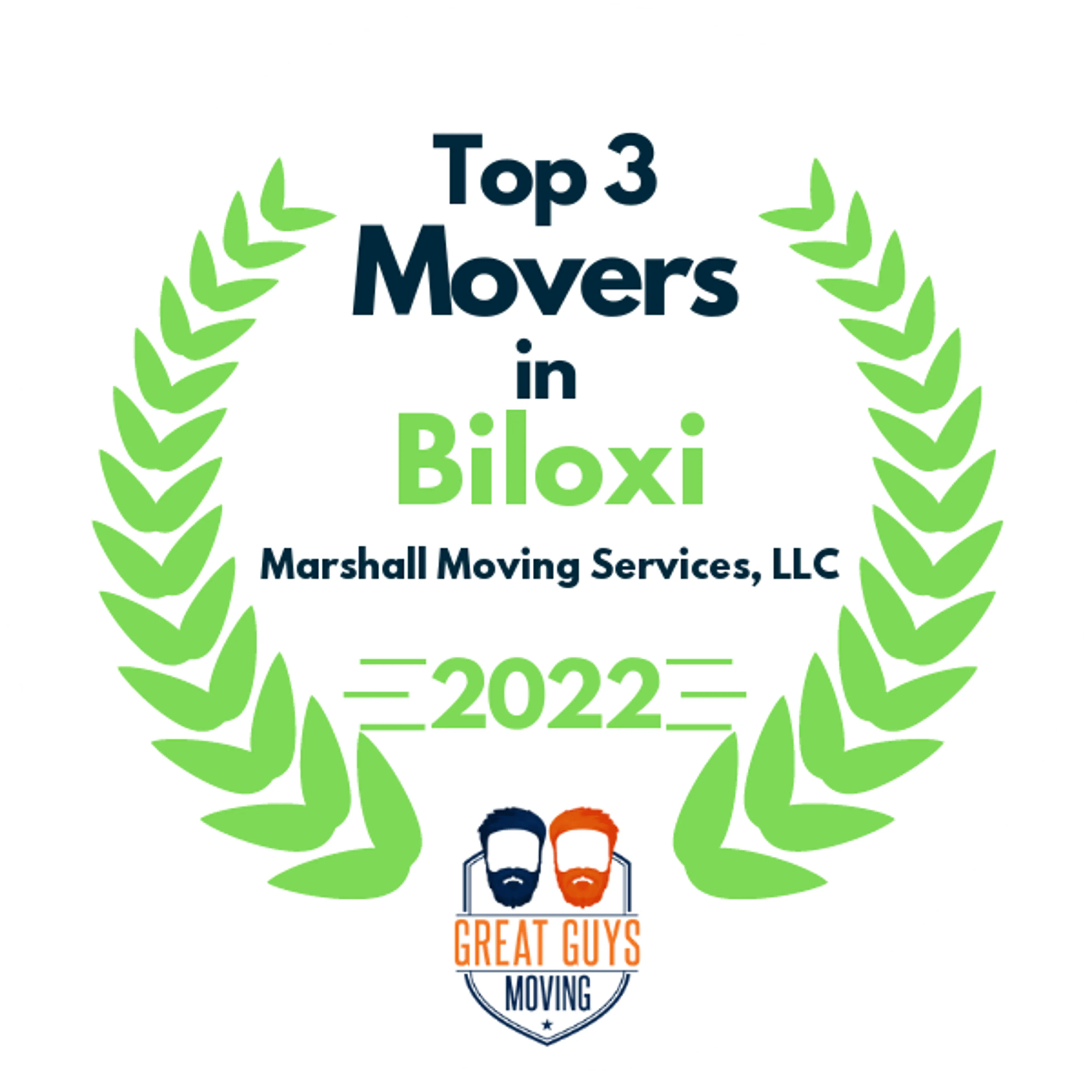 Top 3 Movers in New Orleans, LA 2022 award