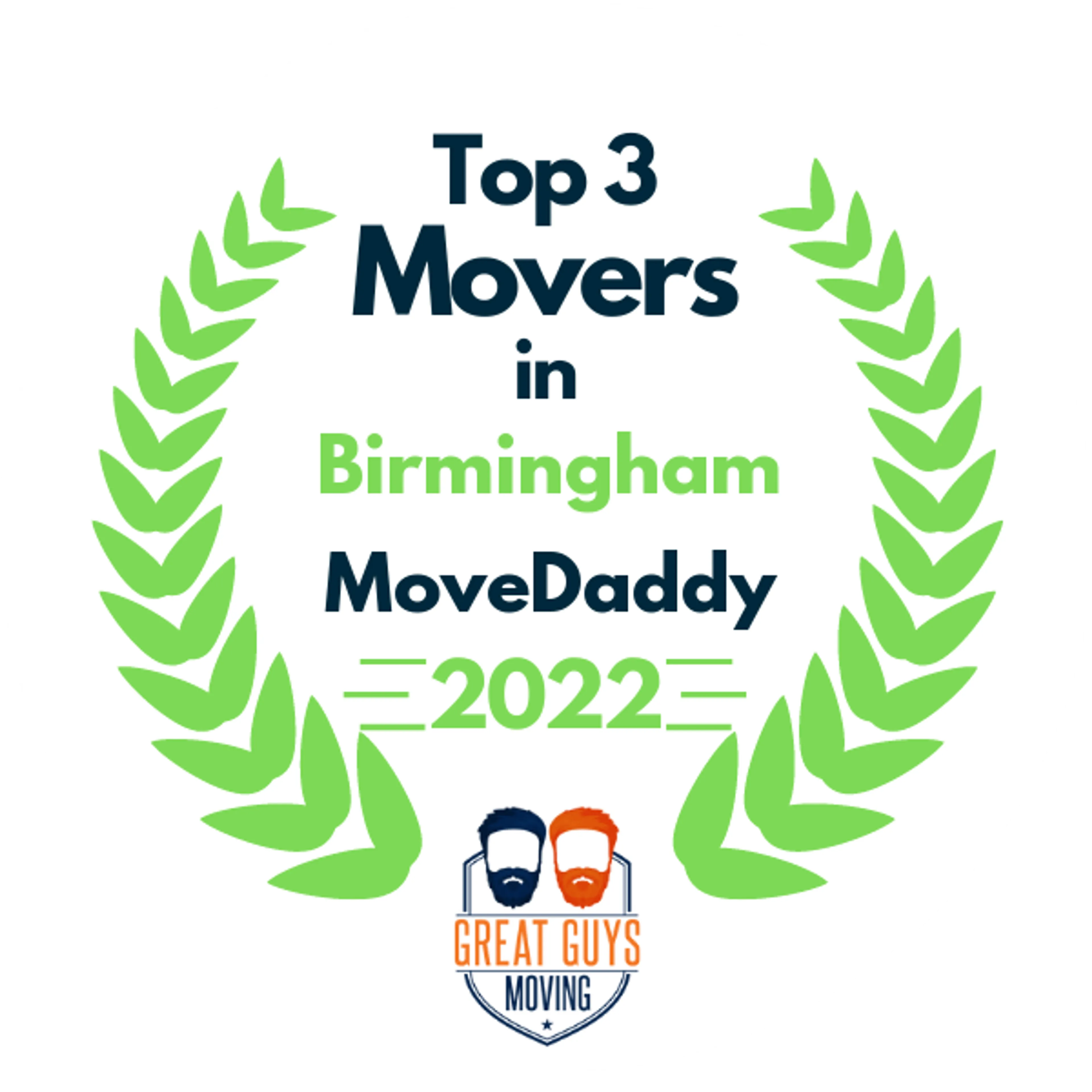 Top 3 Movers in Birmingham, AL 2022 award