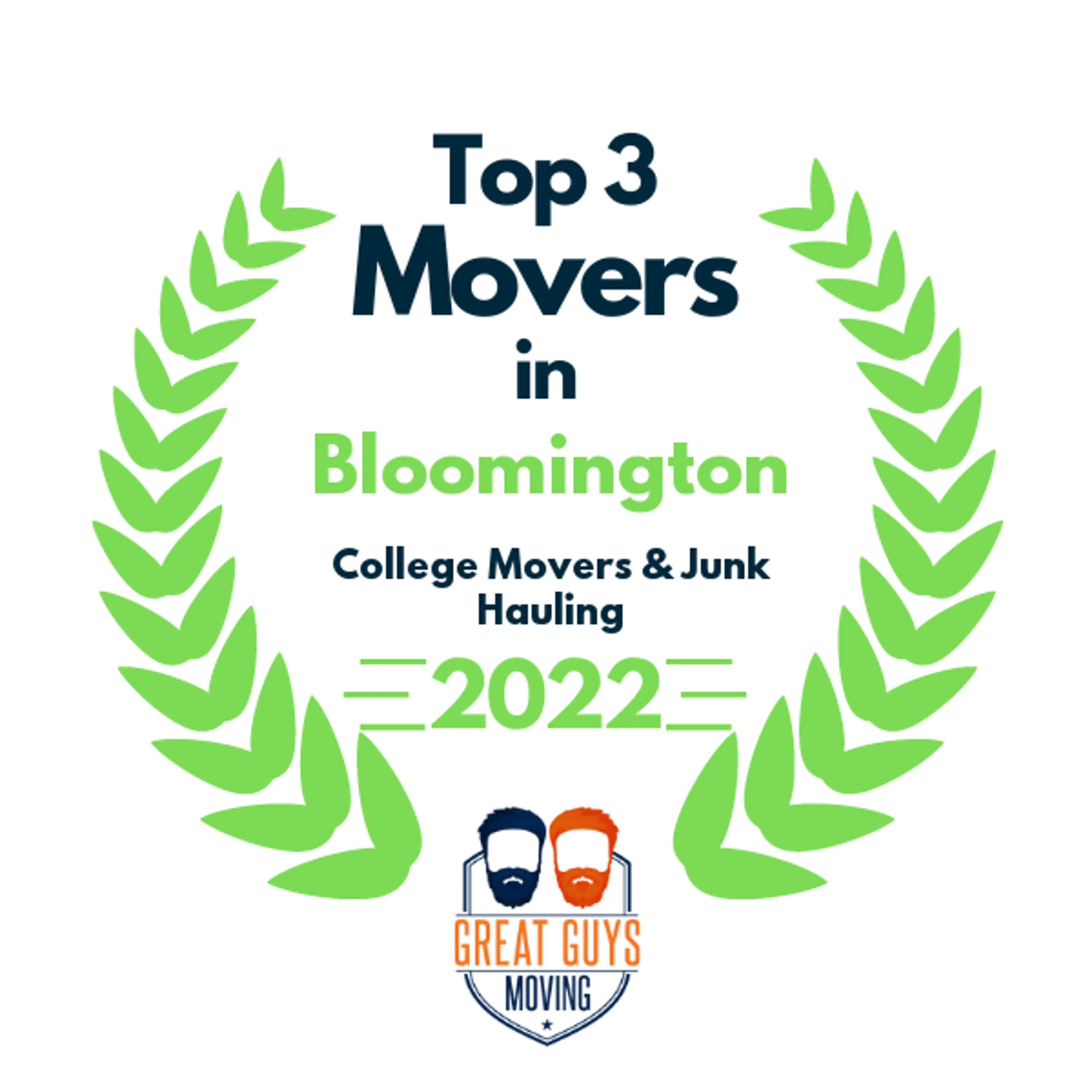Top 3 Movers in Indianapolis, IN 2022 award