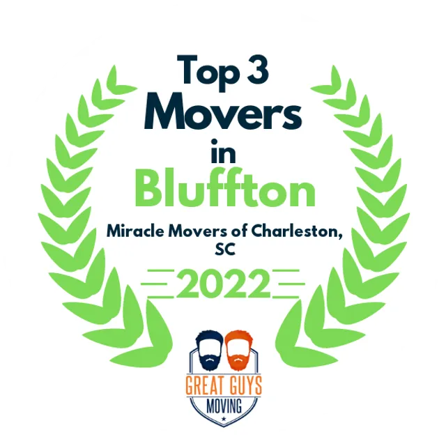 Top 3 Movers in Charleston, SC 2022 award