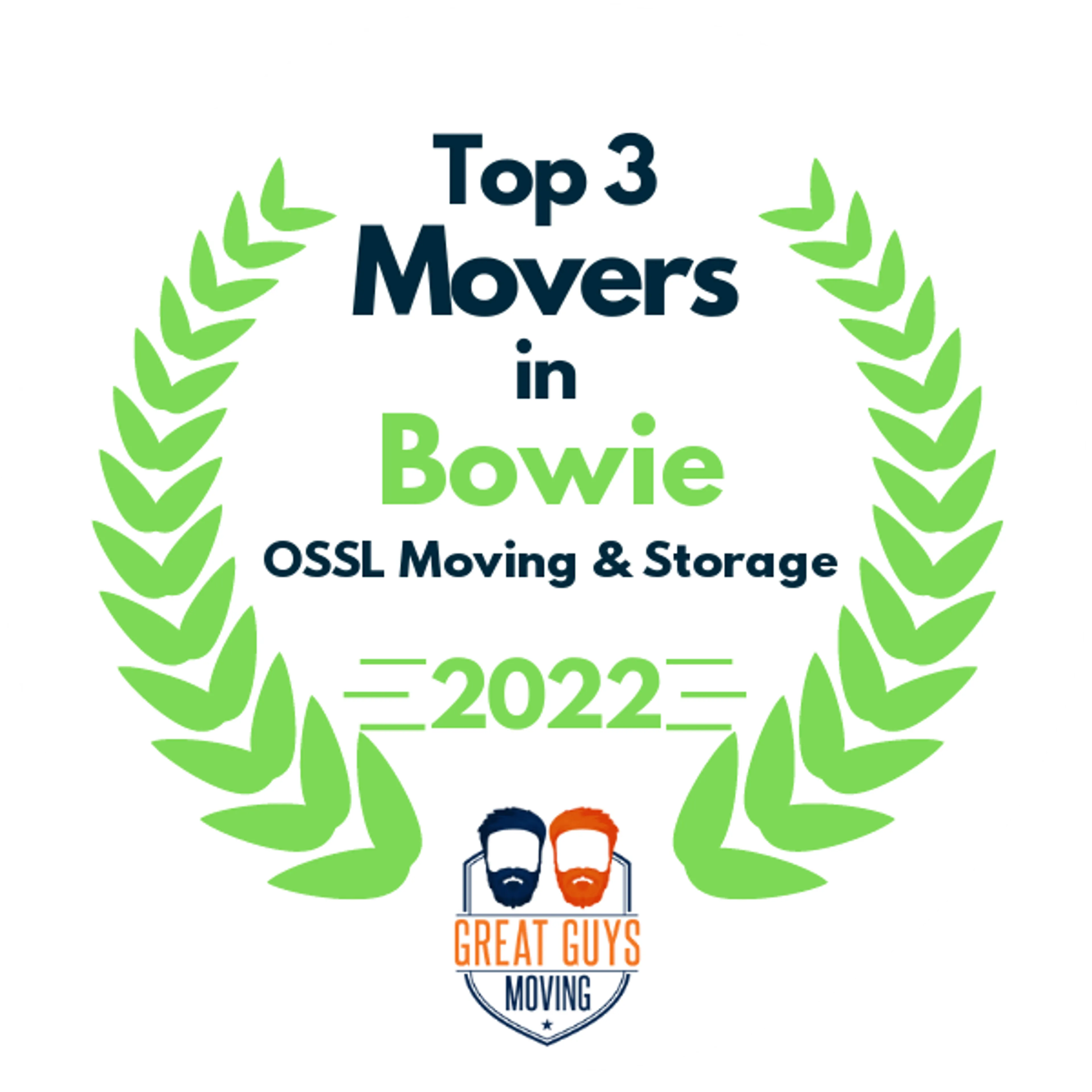 Top 3 Movers in Baltimore, MD 2022 award