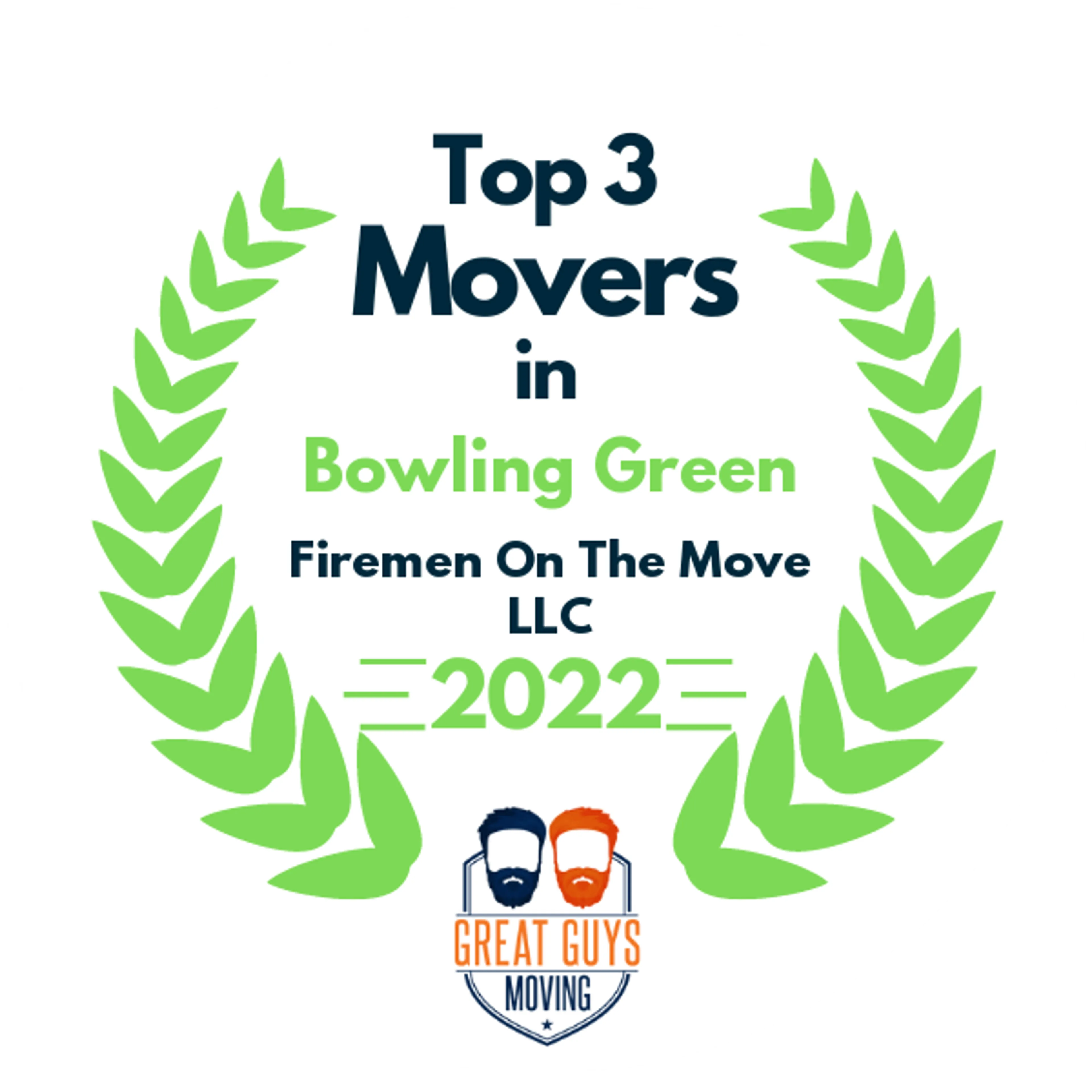 Top 3 Movers in Bowling Green, KY 2022 award