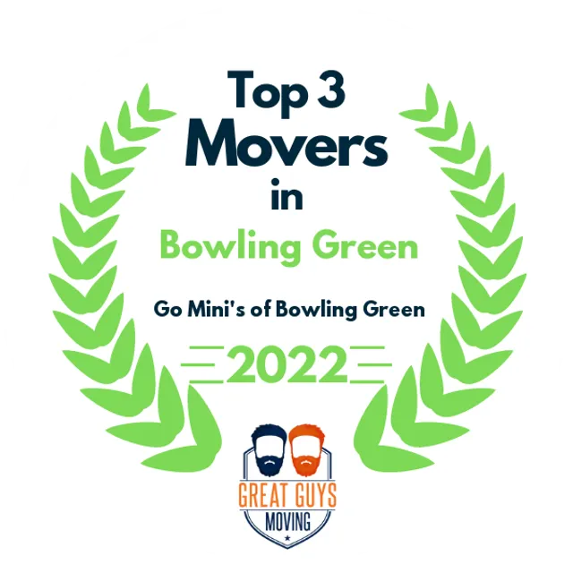 Top 3 Movers in Bowling Green, KY 2022 award