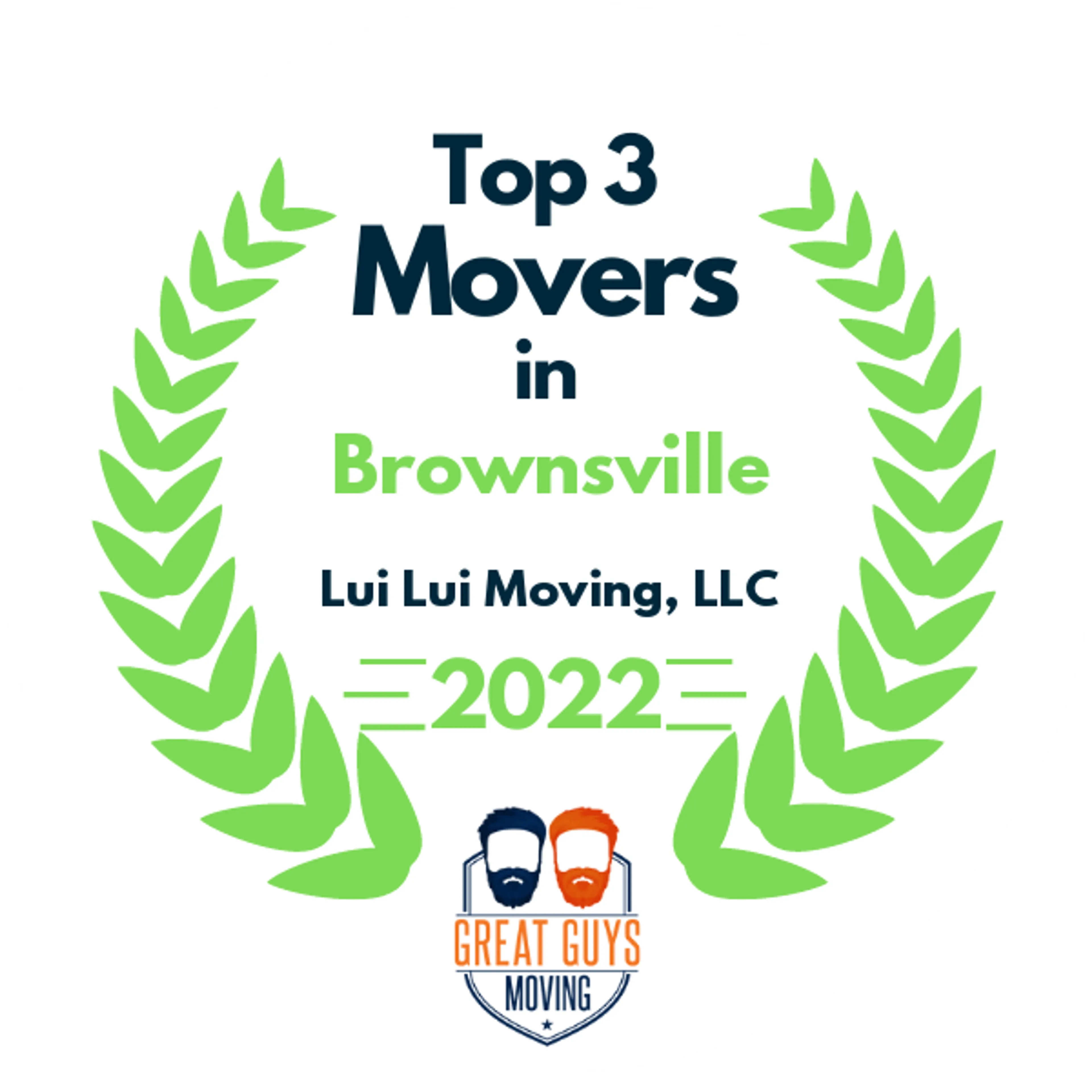 Top 3 Movers in Brownsville, TX 2022 award