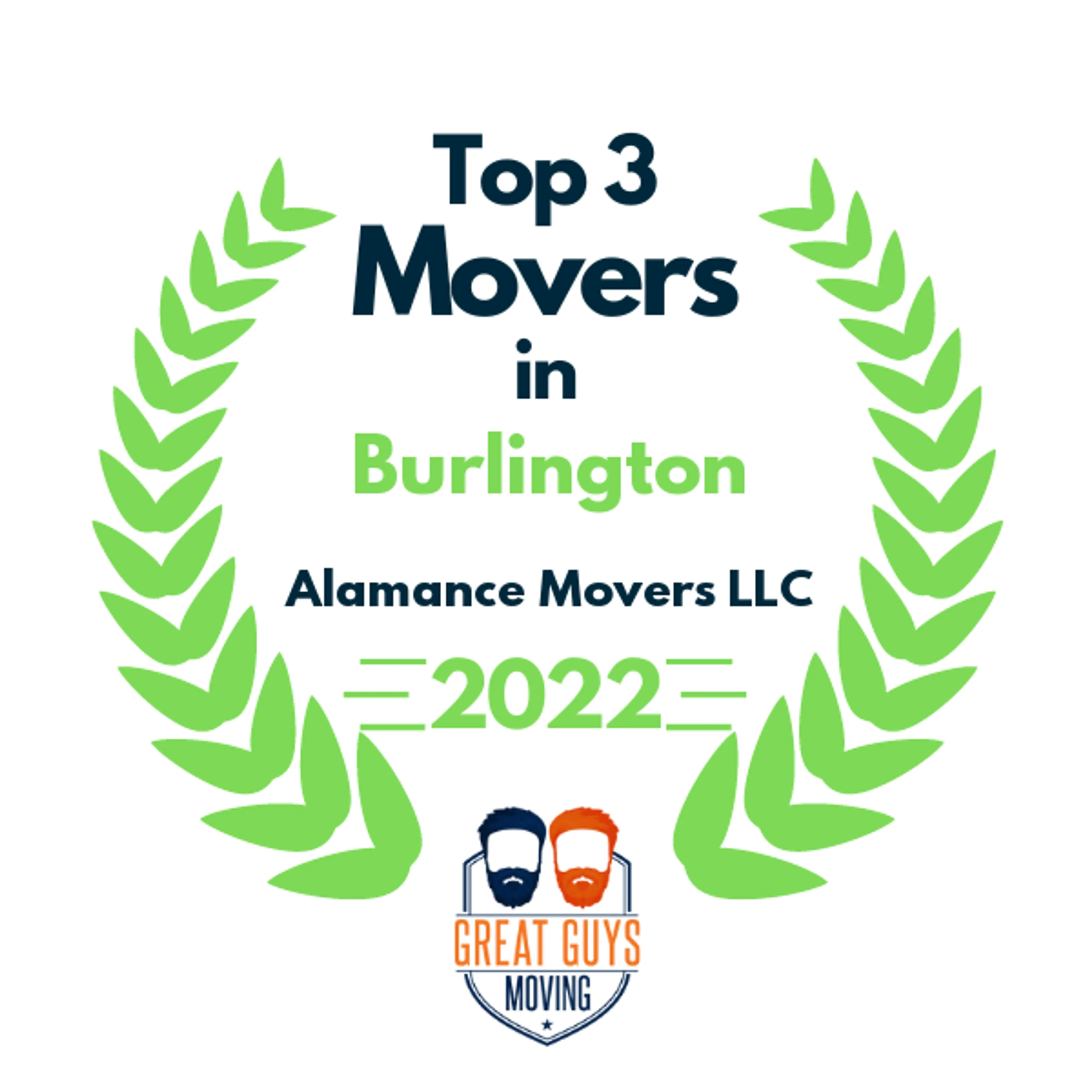 Top 3 Movers in Greensboro, NC 2022 award
