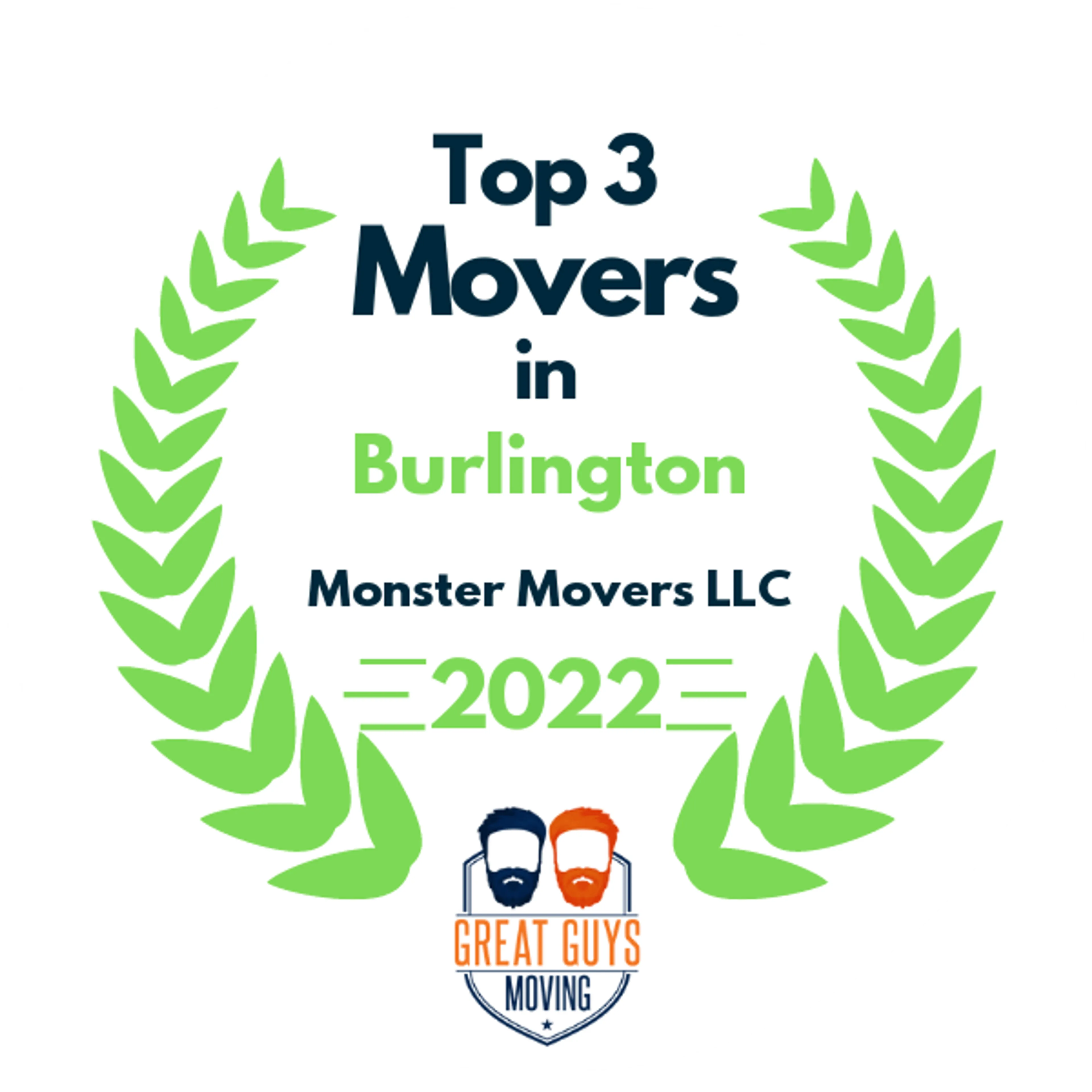 Top 3 Movers in Greensboro, NC 2022 award