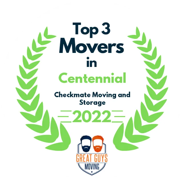 Top 3 Movers in Denver, CO 2022 award