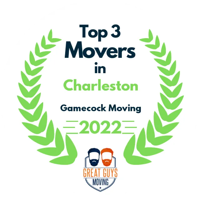 Top 3 Movers in Charleston, SC 2022 award