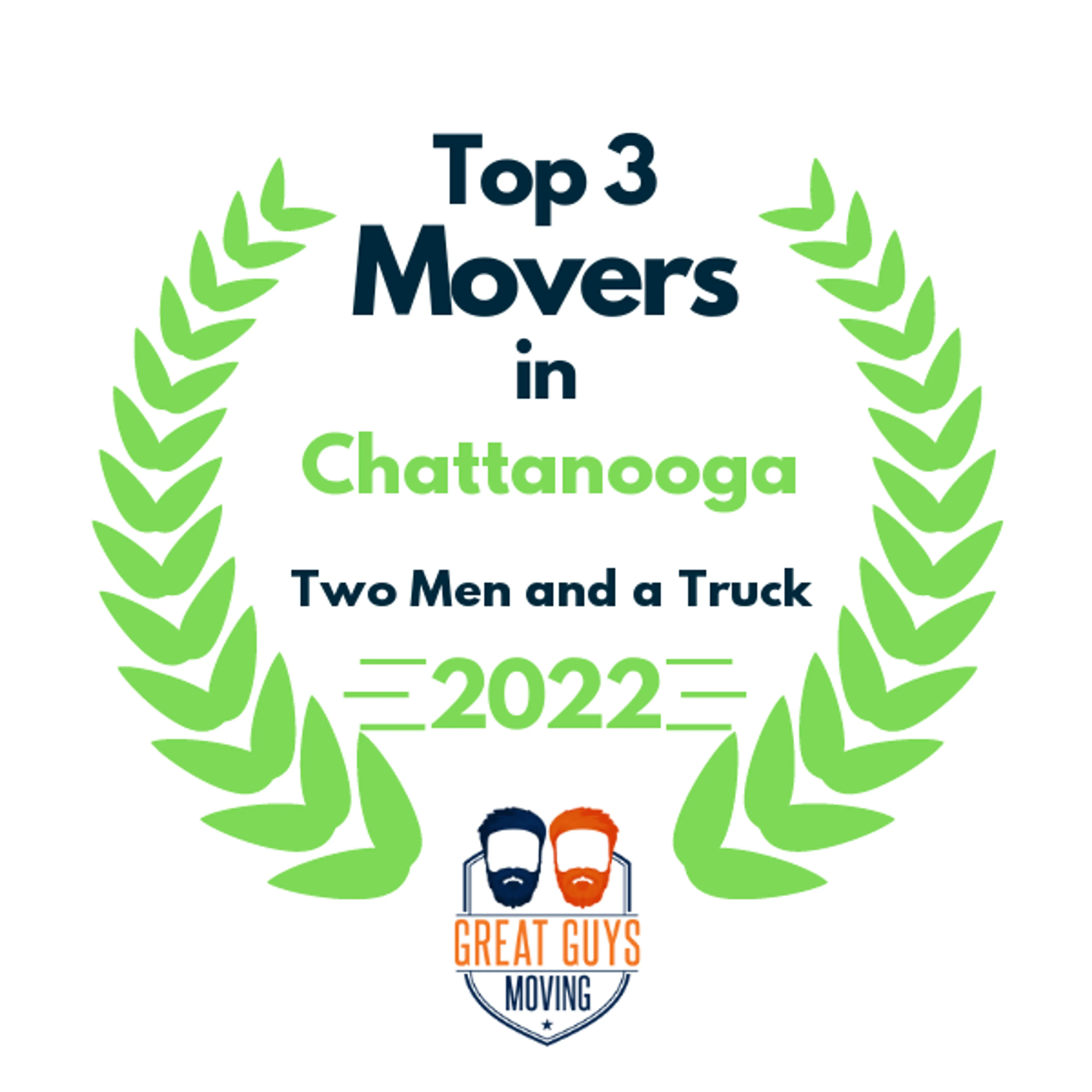 Top 3 Movers in Chattanooga, TN 2022 award