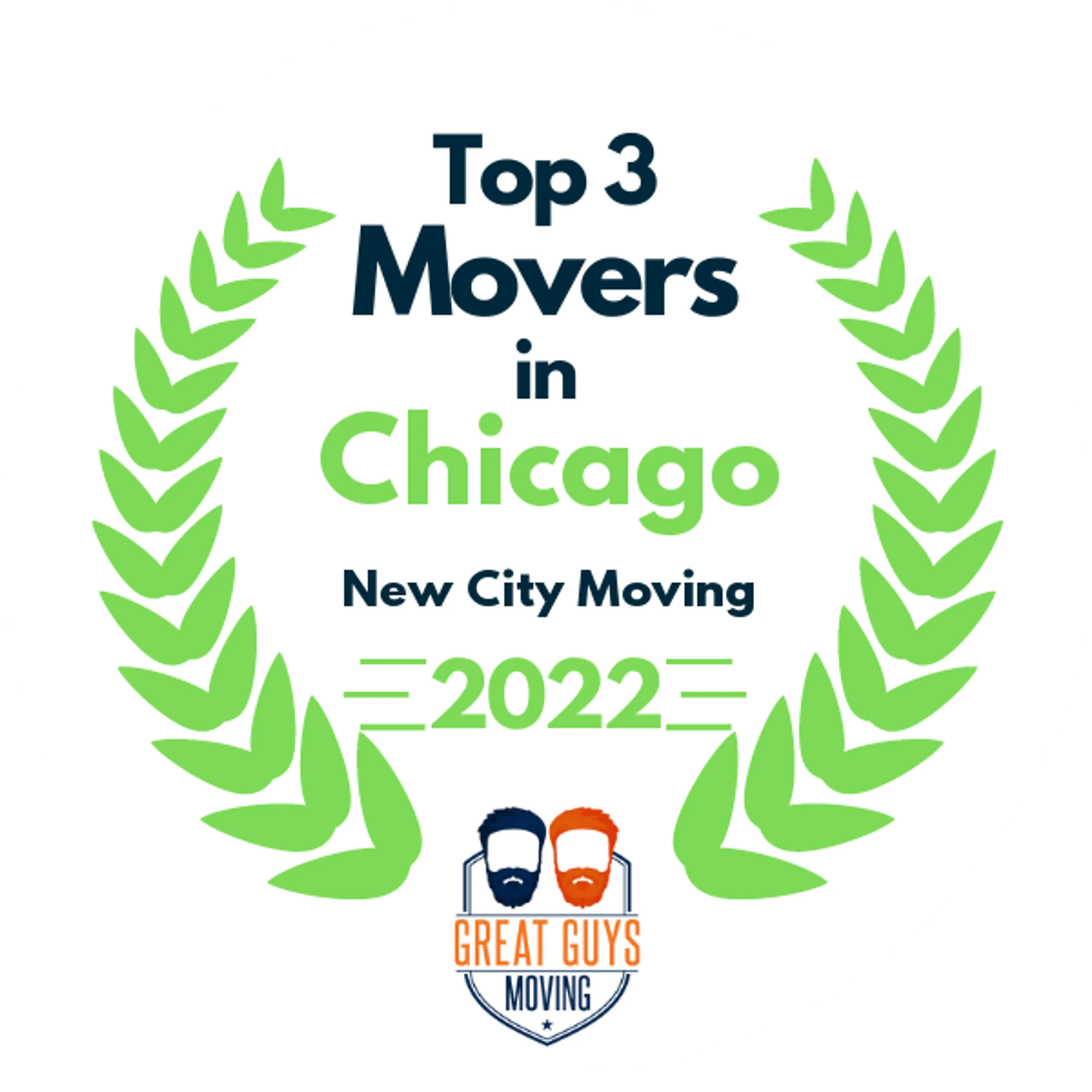 Top 3 Movers in Chicago, IL 2022 award