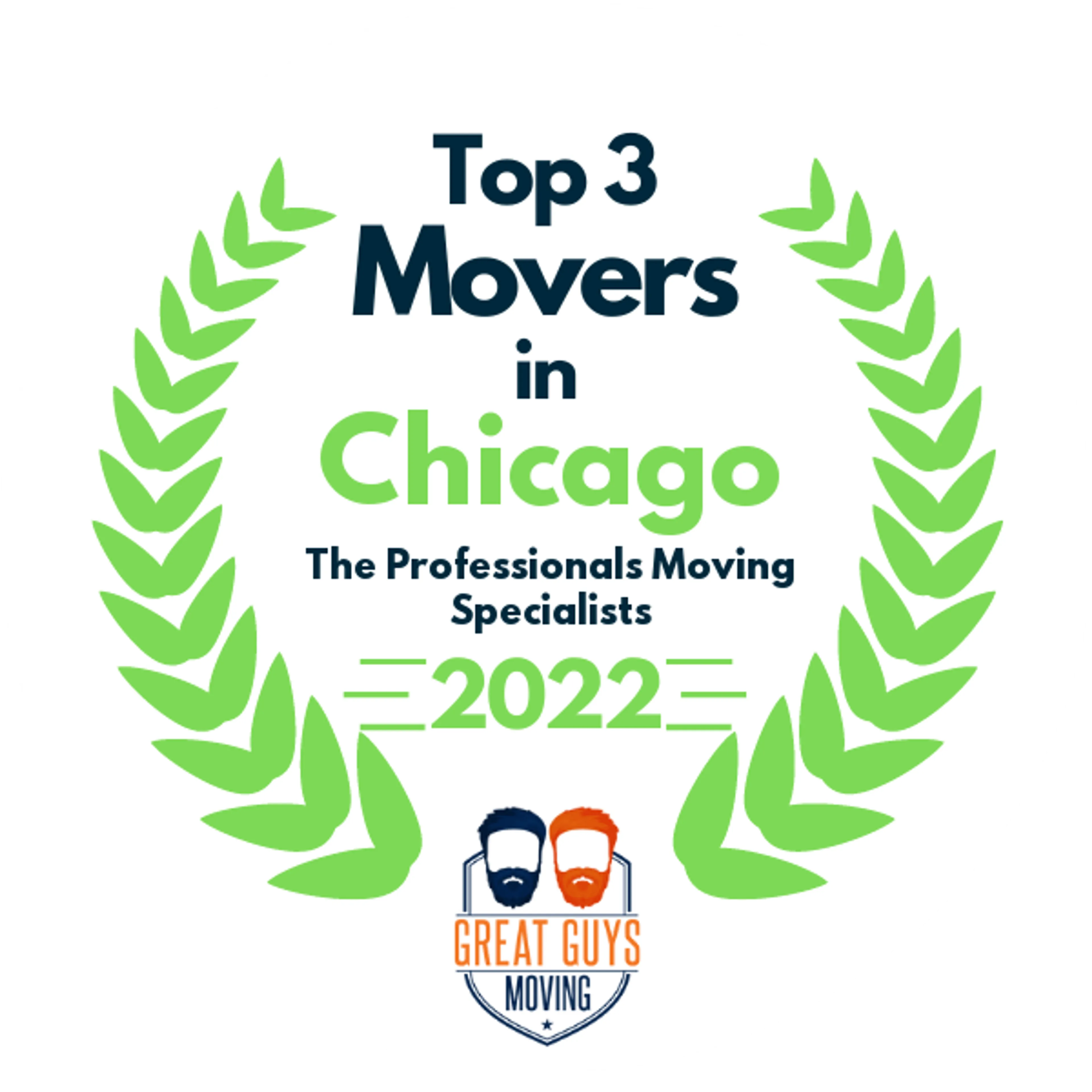Top 3 Movers in Chicago, IL 2022 award