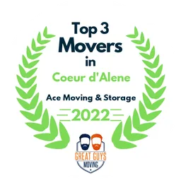 top 3 ranked movers in coeur dalene 2022 ace moving storage image