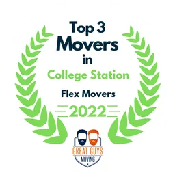 top 3 ranked movers in college station 2022 flex movers image