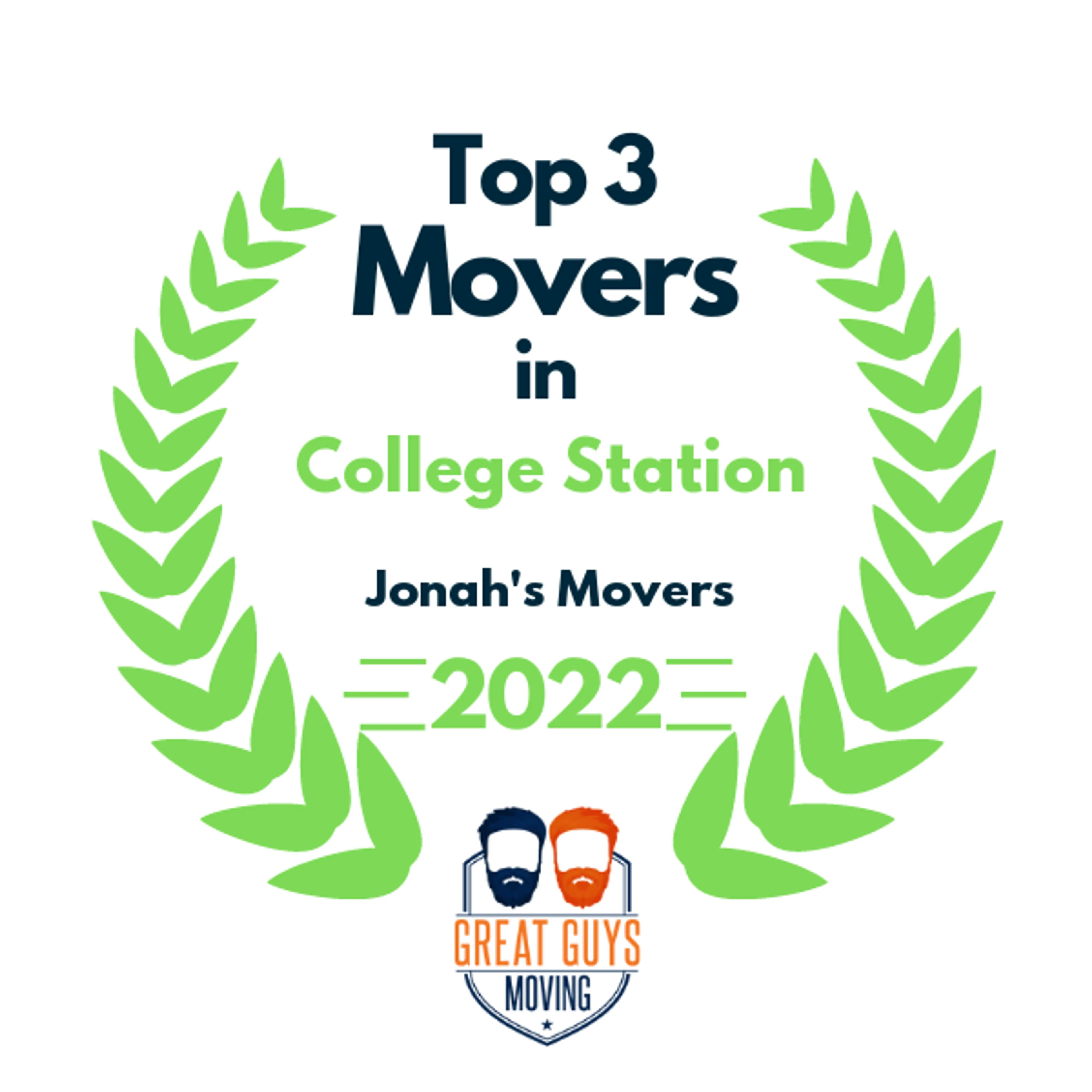 Top 3 Movers in Houston, TX 2022 award