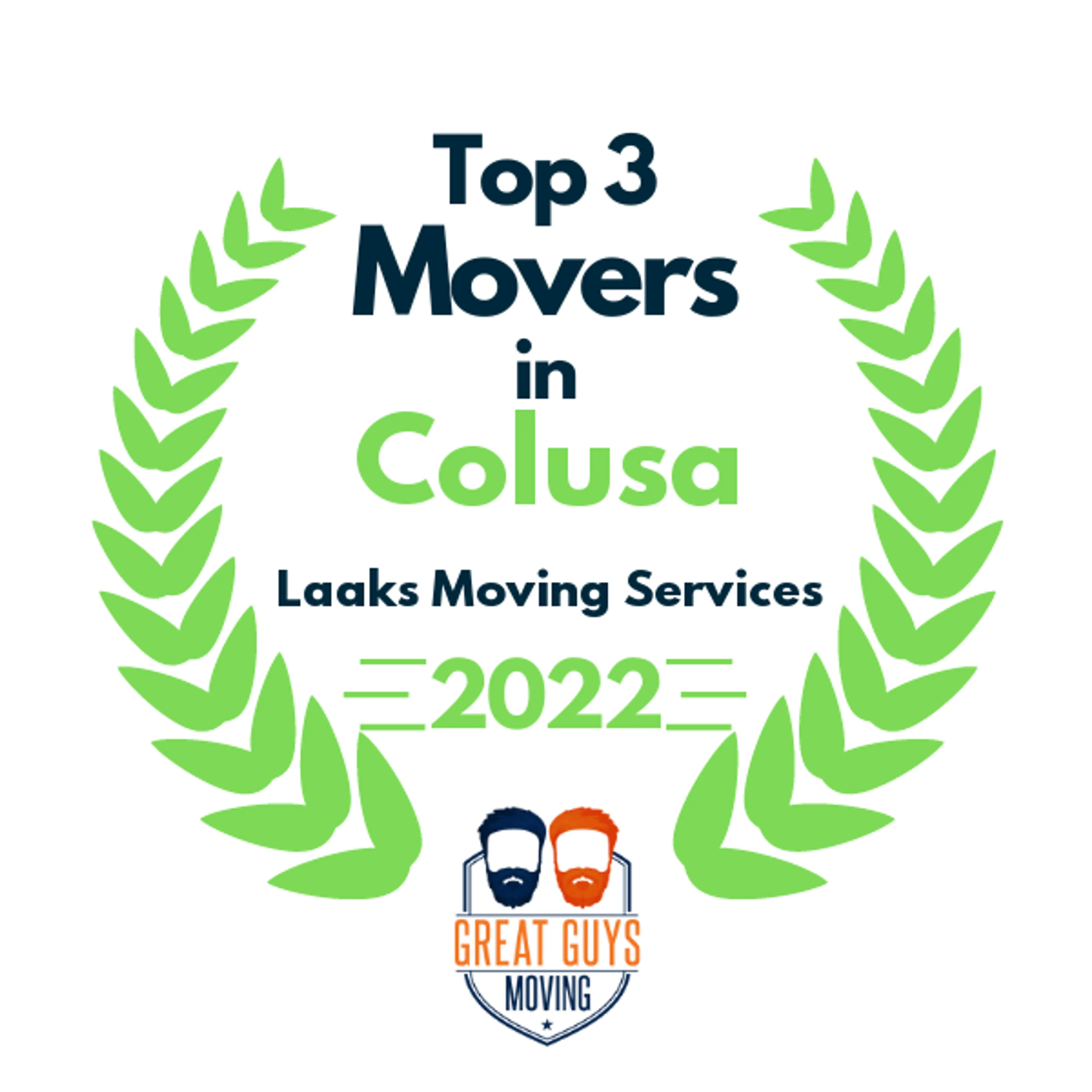 Top 3 Movers in Anaheim, CA 2022 award