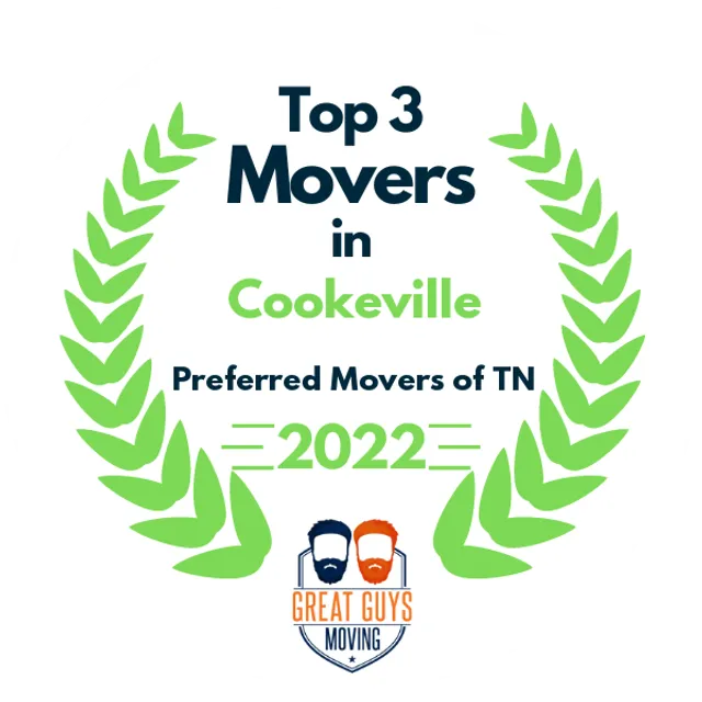 Top 3 Movers in Knoxville, TN 2022 award