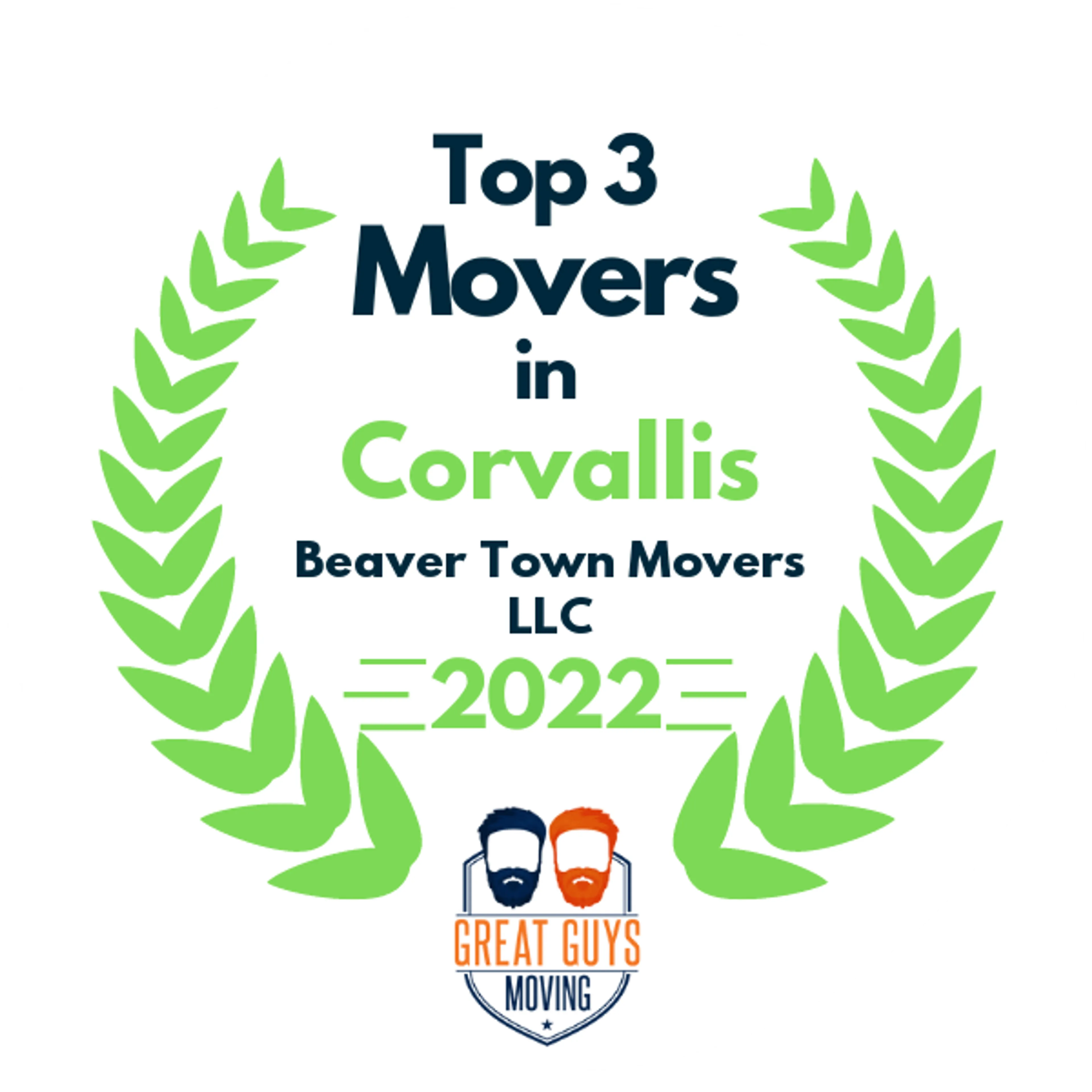 Top 3 Movers in Salem, OR 2022 award