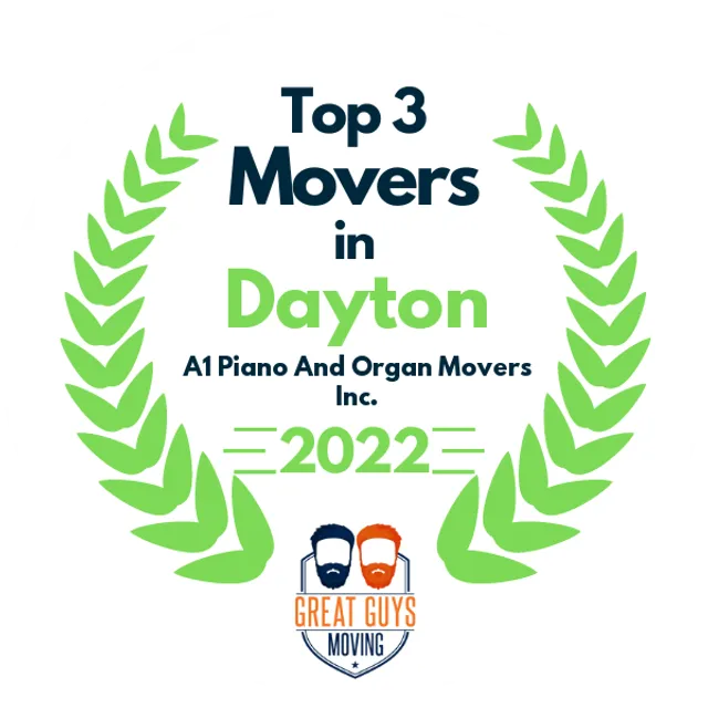 Top 3 Movers in Dayton, OH 2022 award