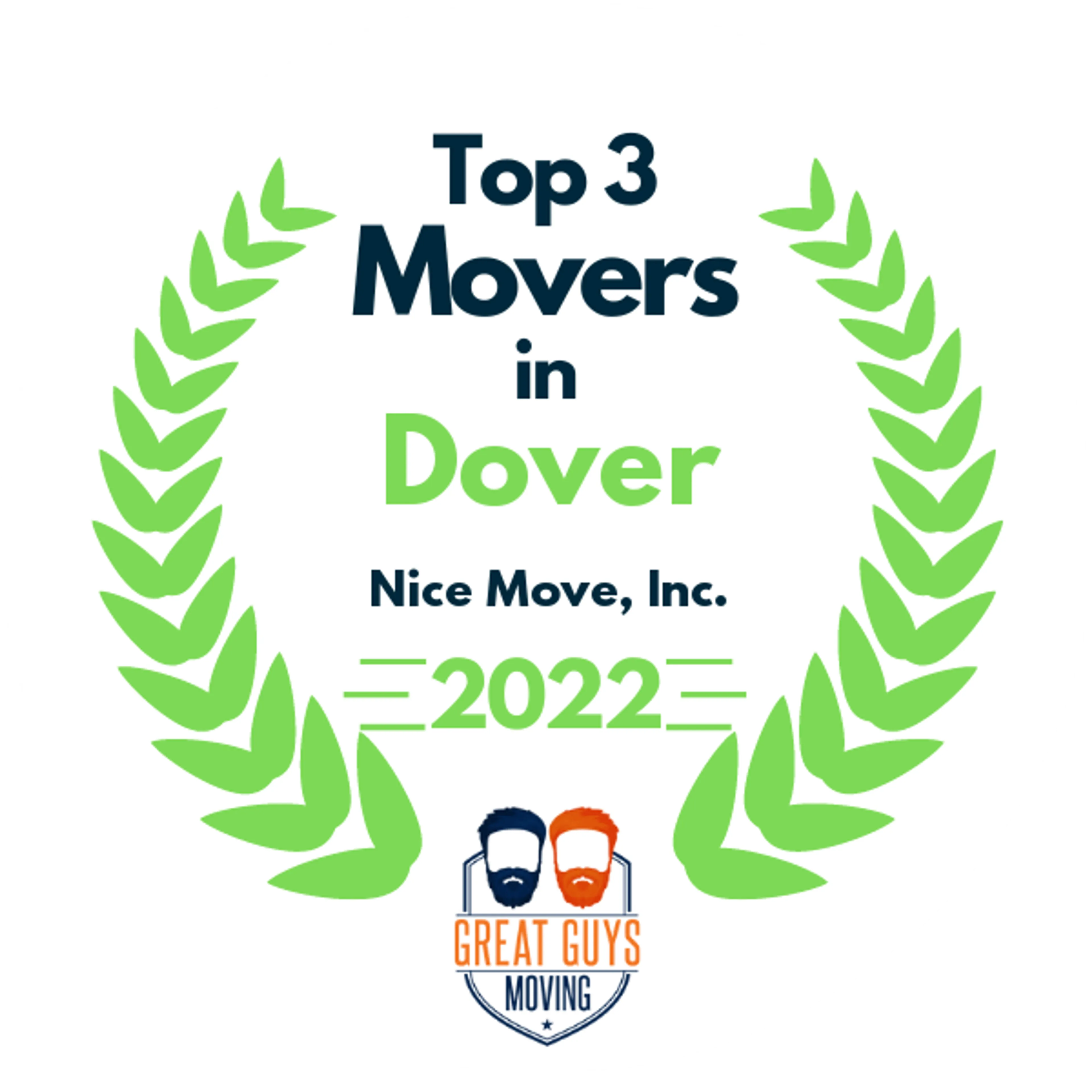 Top 3 Movers in New Brunswick, NJ 2022 award