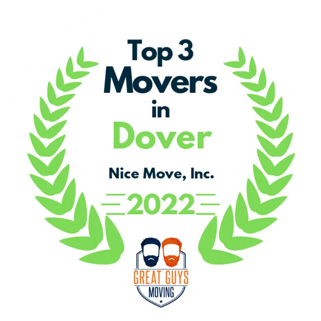 Top 3 Movers in New Brunswick, NJ 2022 award