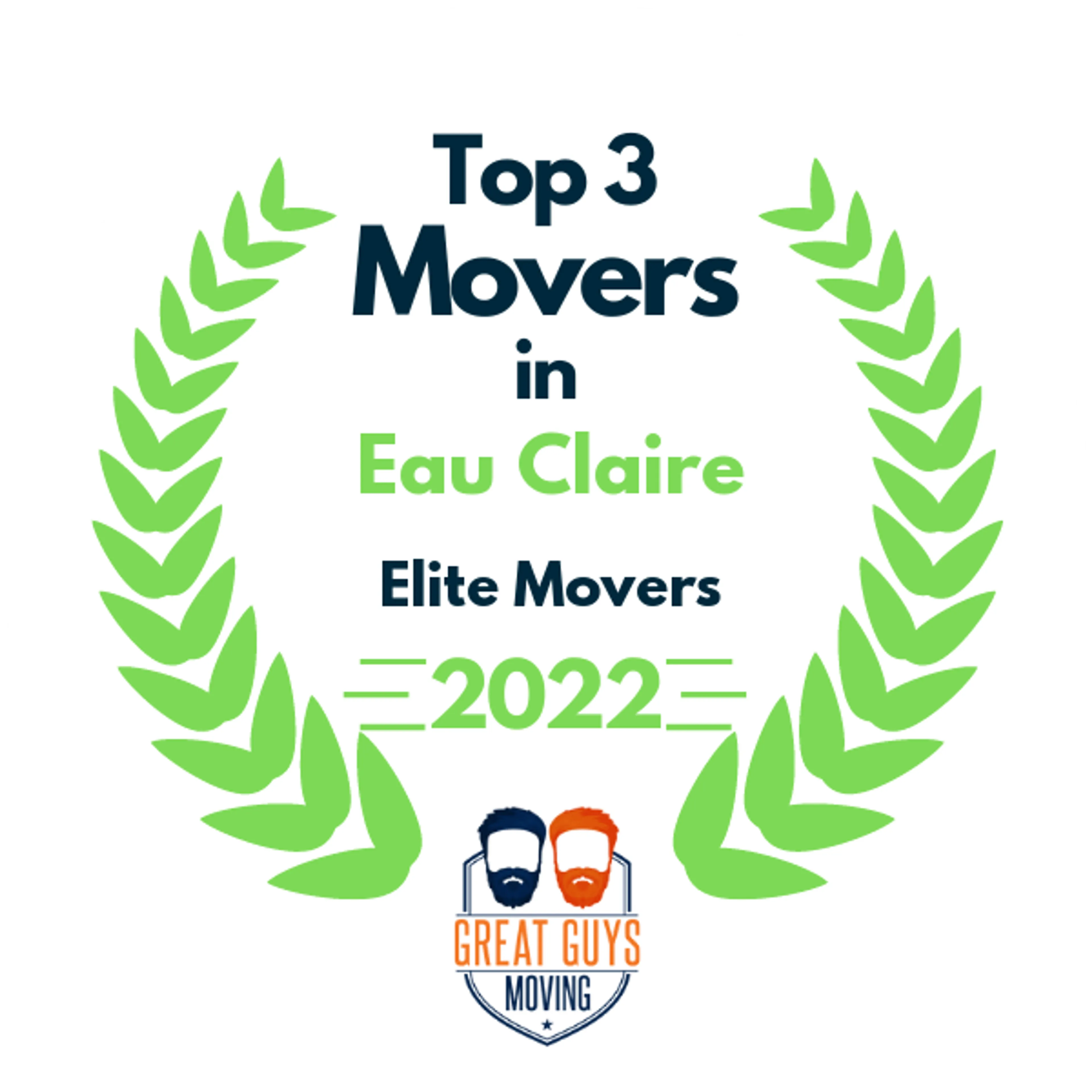 Top 3 Movers in Eau Claire, WI 2022 award