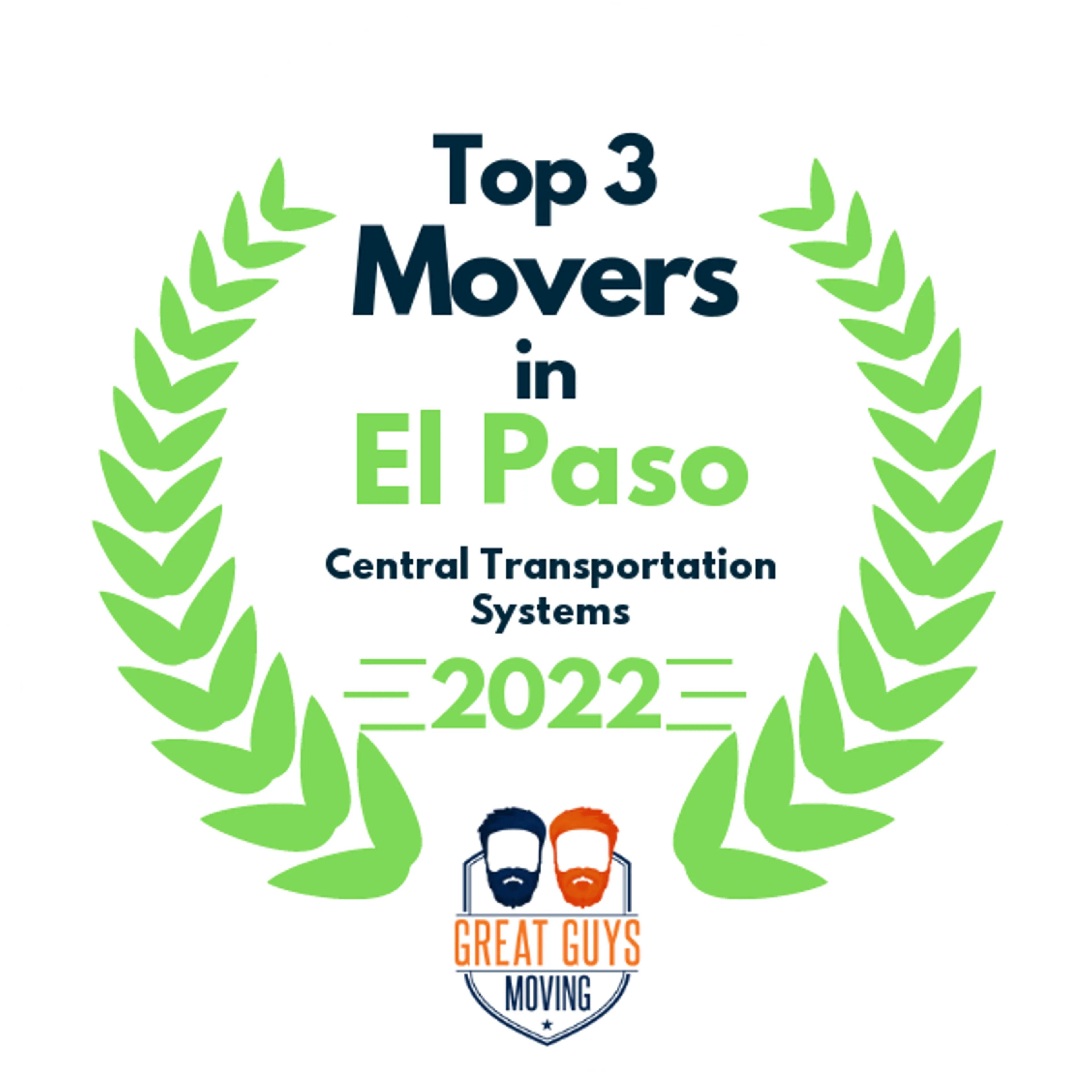 Top 3 Movers in El Paso, TX 2022 award