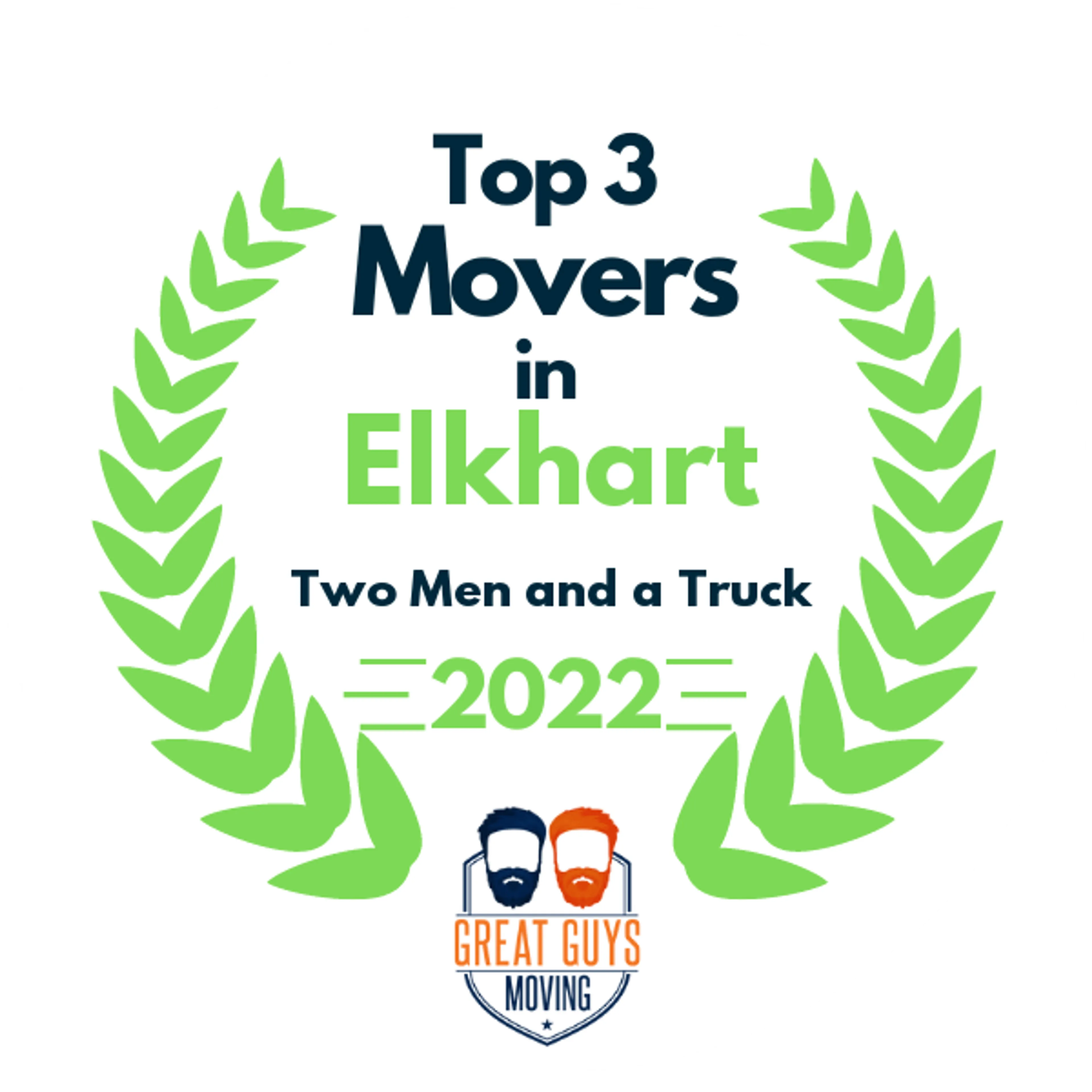Top 3 Movers in Elkhart, IN 2022 award