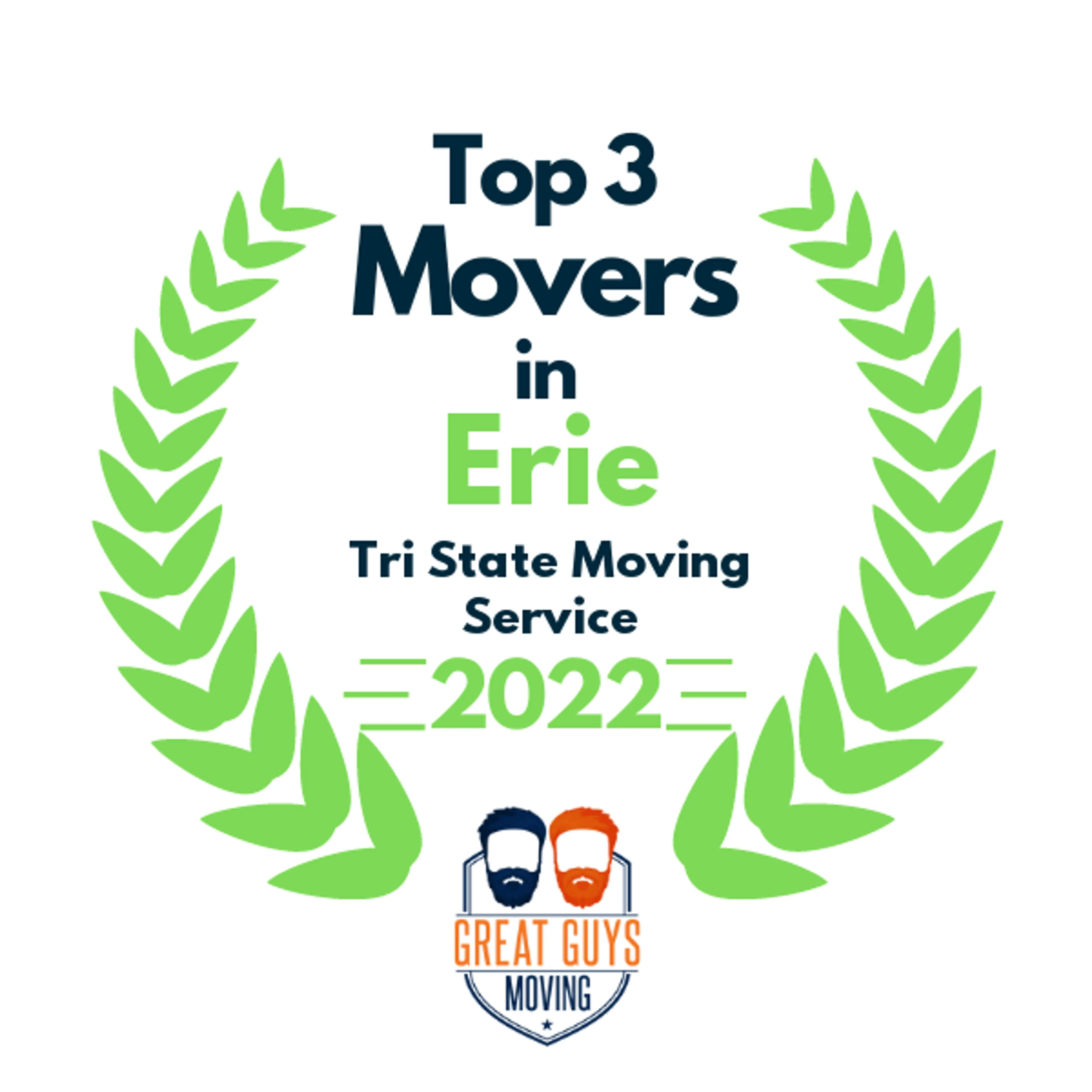 Top 3 Movers in Erie, PA 2022 award