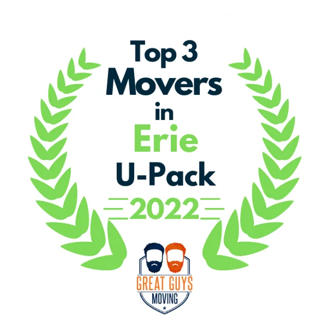 Top 3 Movers in Erie, PA 2022 award