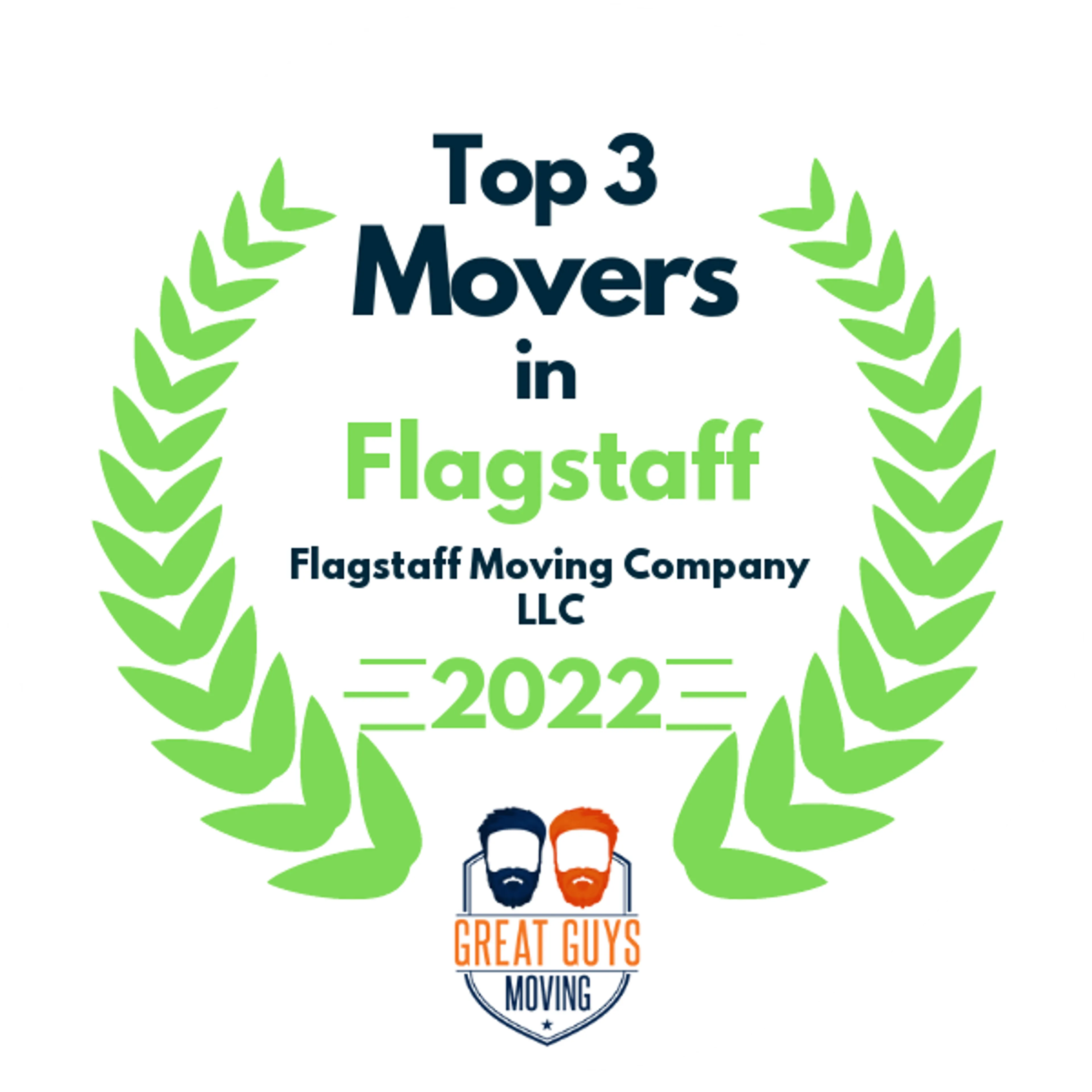 Top 3 Movers in Flagstaff, AZ 2022 award
