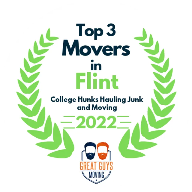 Top 3 Movers in Flint, MI 2022 award