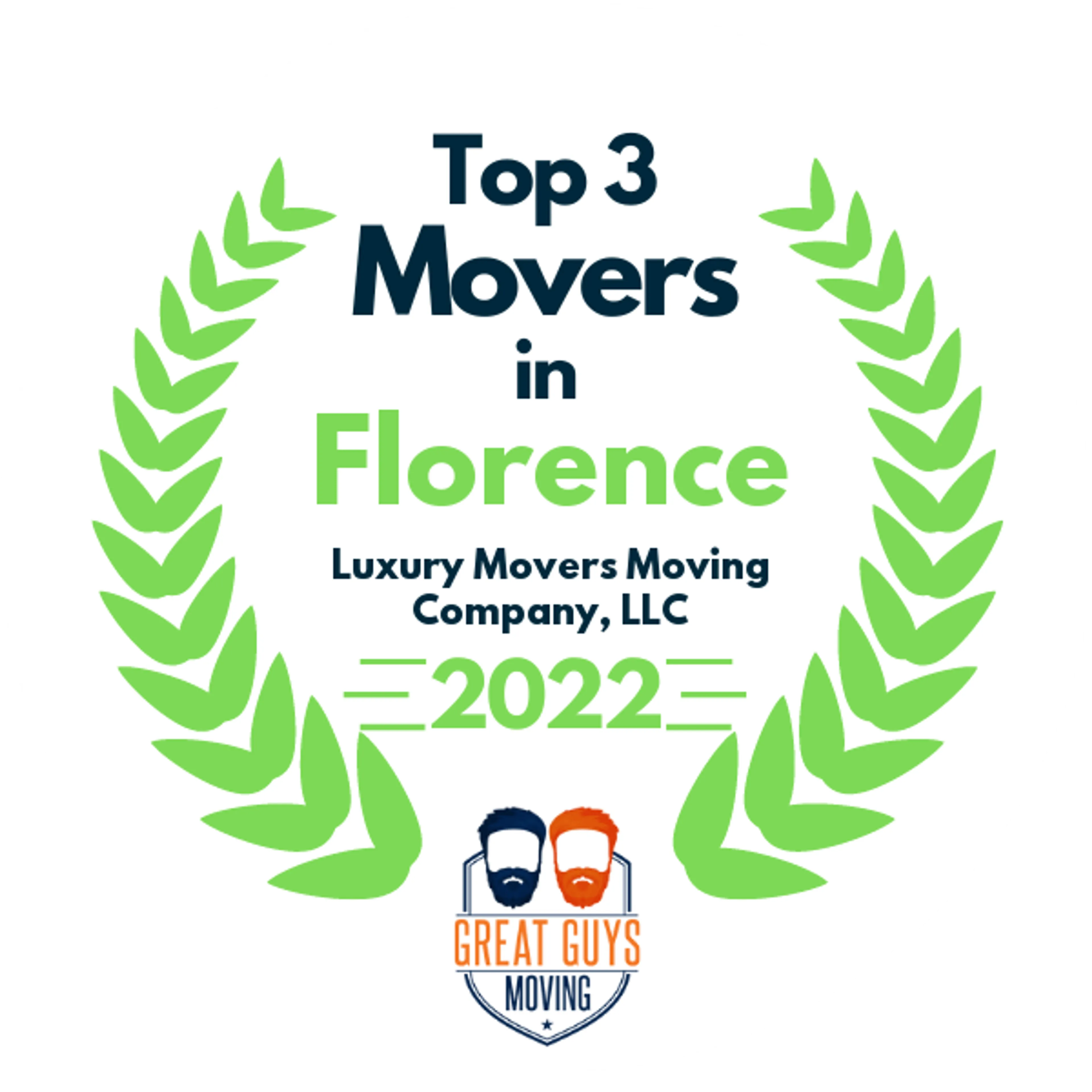 Top 3 Movers in Columbia, SC 2022 award